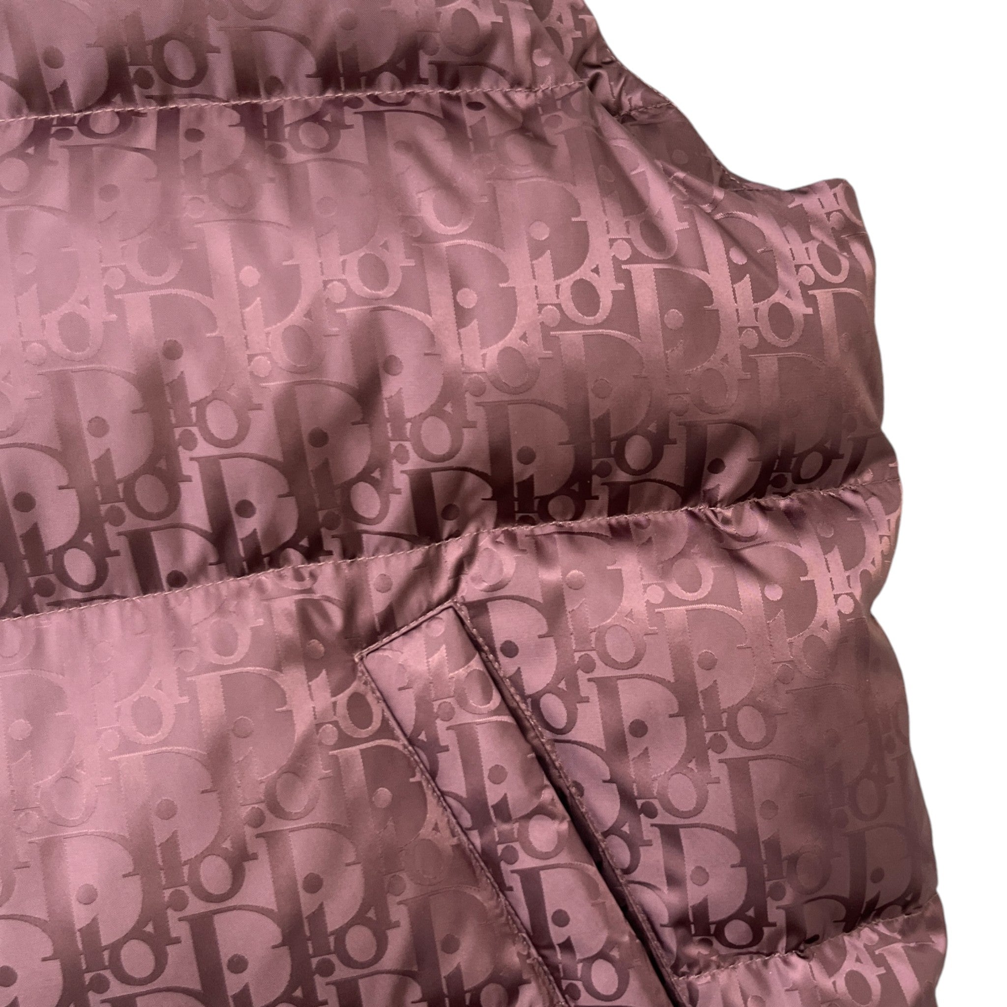 Men's Oblique Gilet Mauve Size IT 46 / S