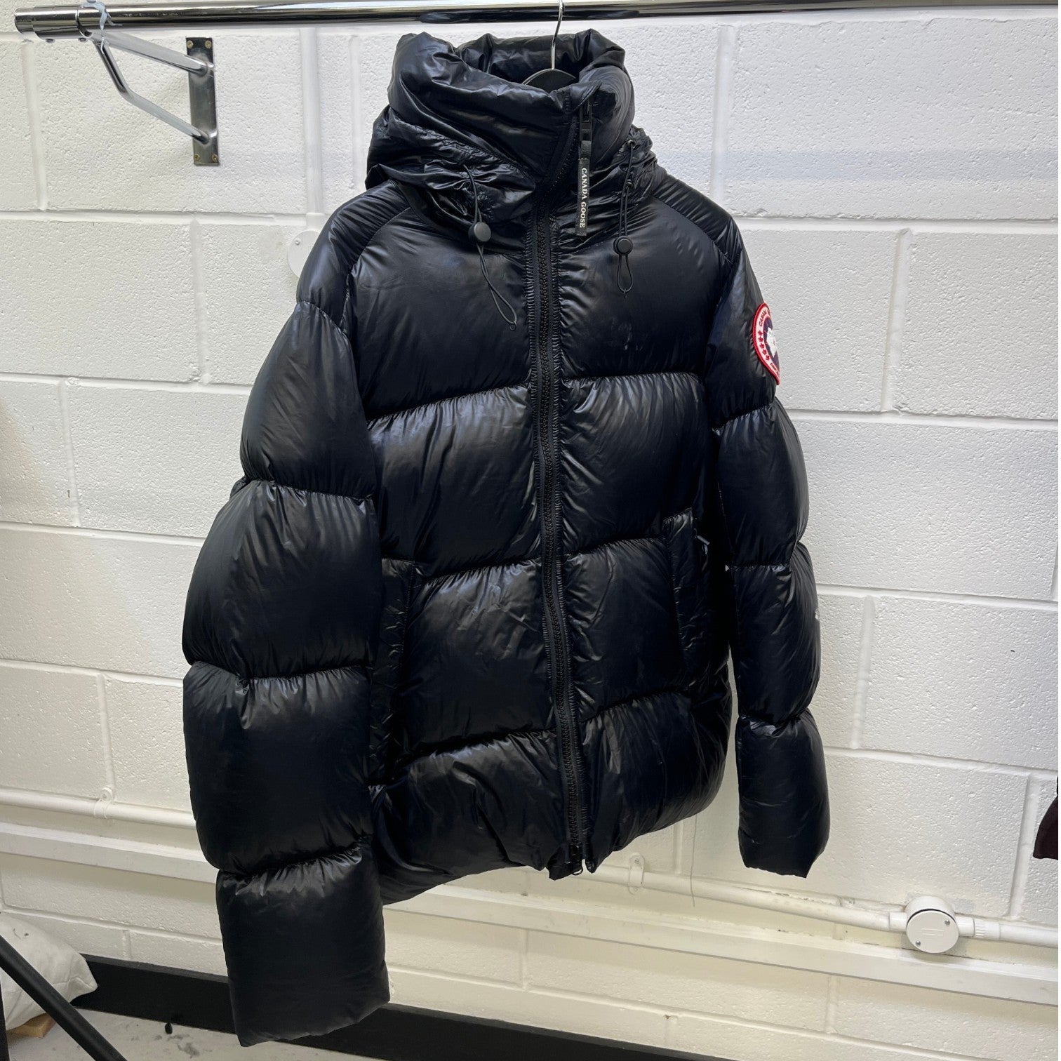 Men's Crofton Down Jacket Black Size L