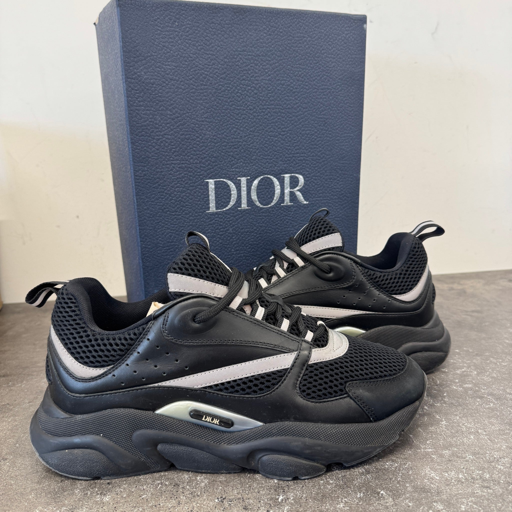 Men's B22 Low Trainers Black Size EU 42 / UK 8