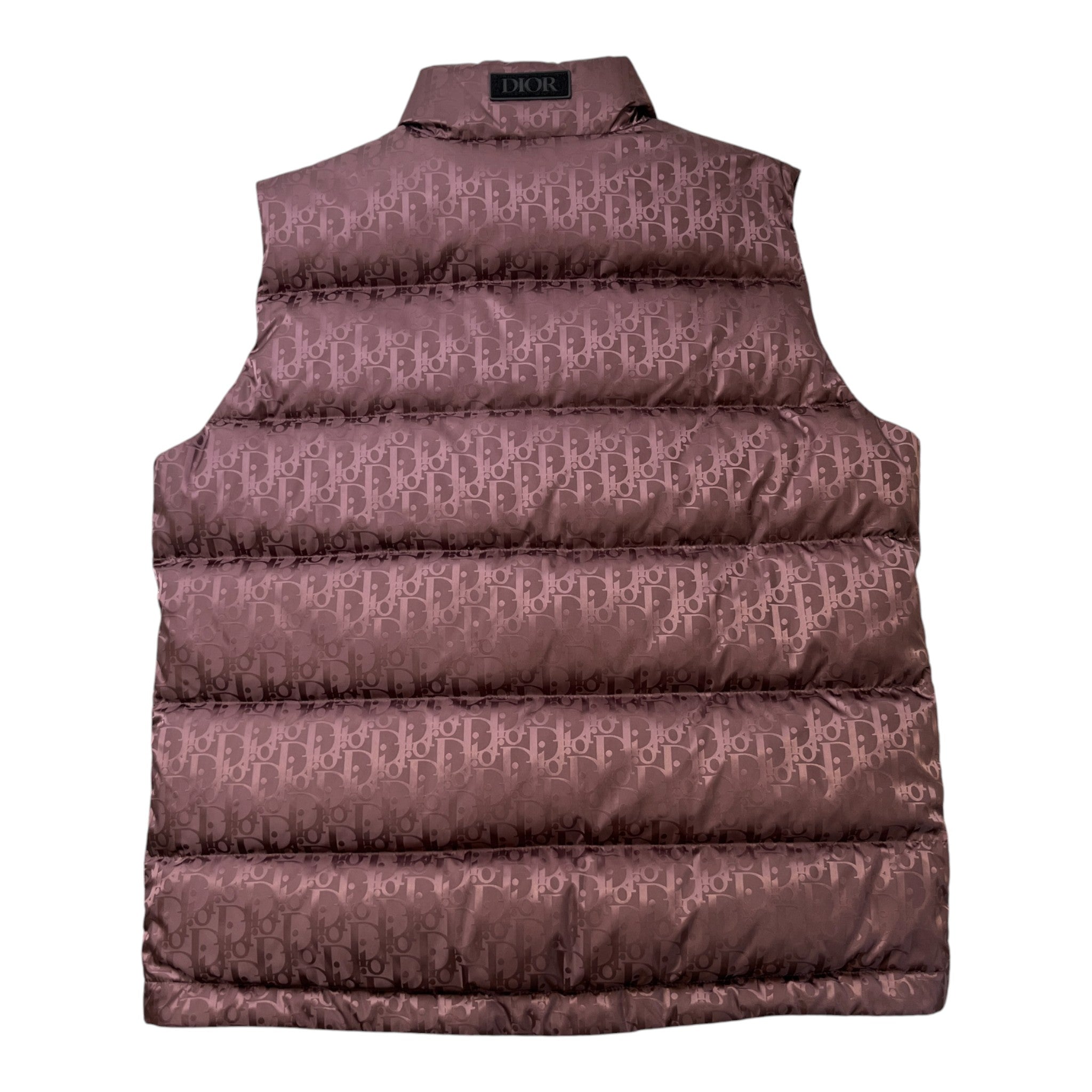 Men's Oblique Gilet Burgundy Size IT 44 / XS