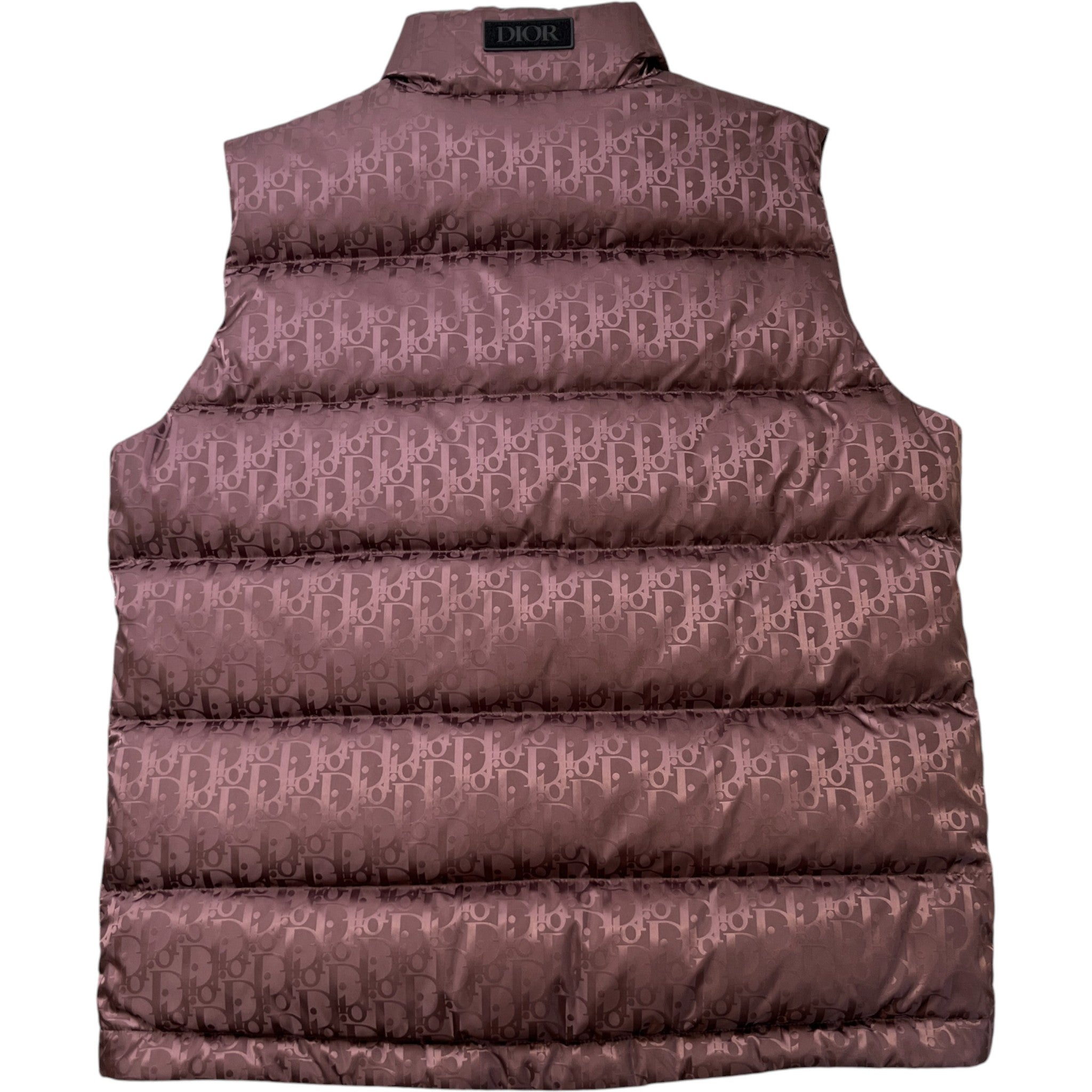 Men's Oblique Gilet Burgundy Size IT 50 / L