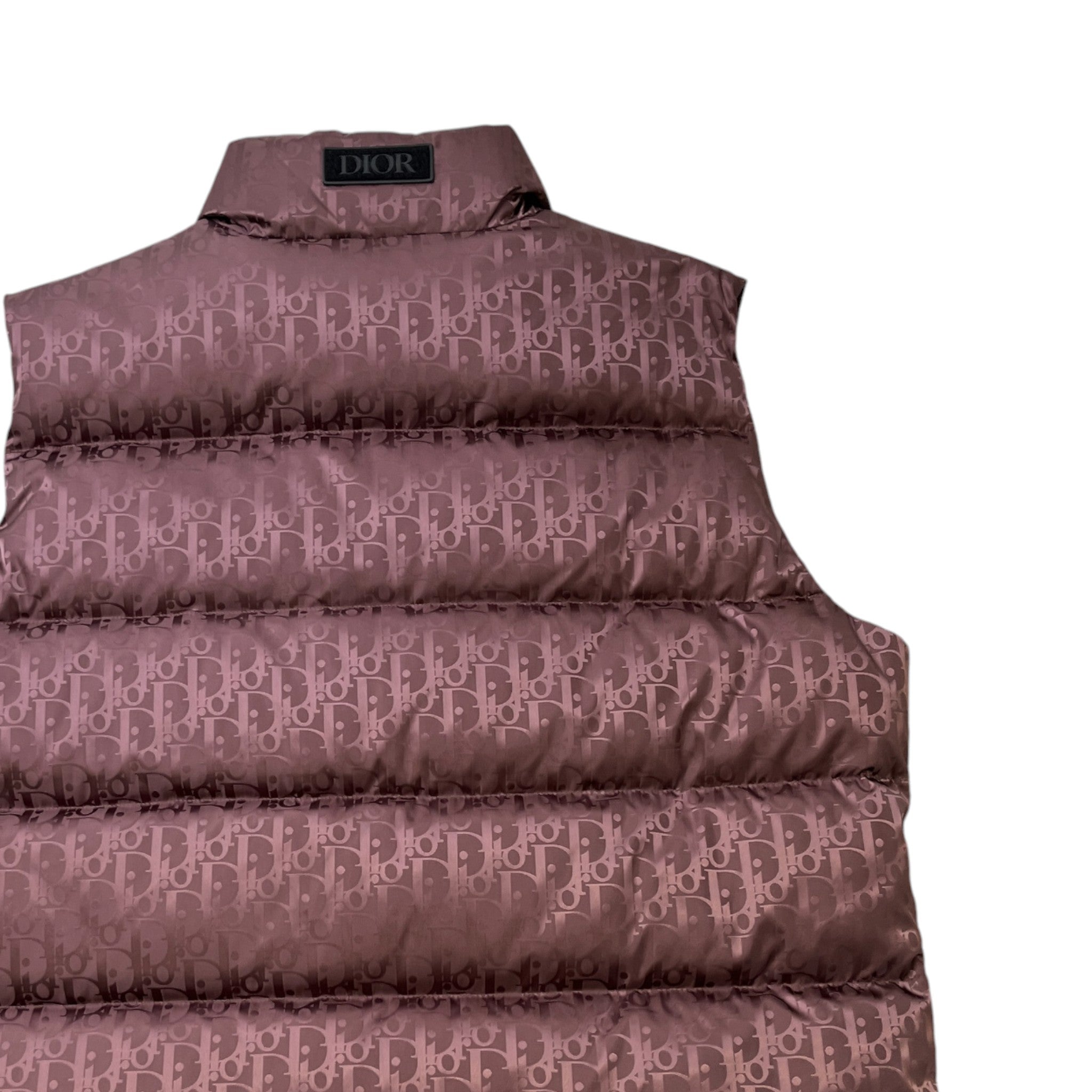 Men's Oblique Gilet Burgundy Size IT 46 / S