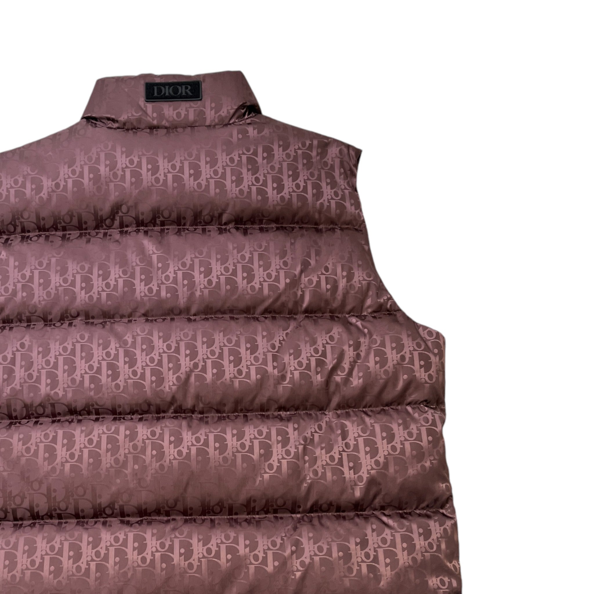 Men's Oblique Gilet Burgundy Size IT 48 / M