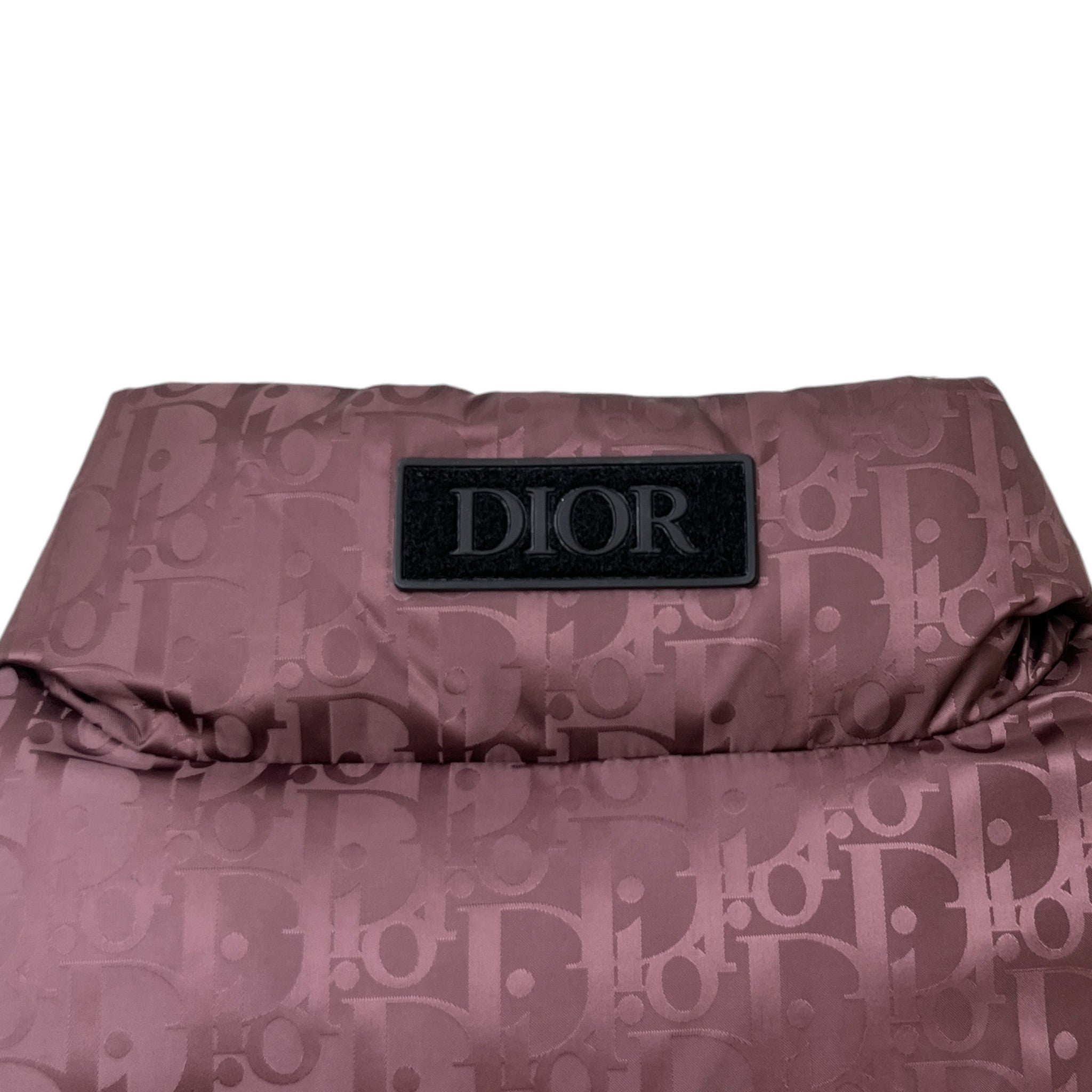 Men's Oblique Gilet Burgundy Size IT 48 / M