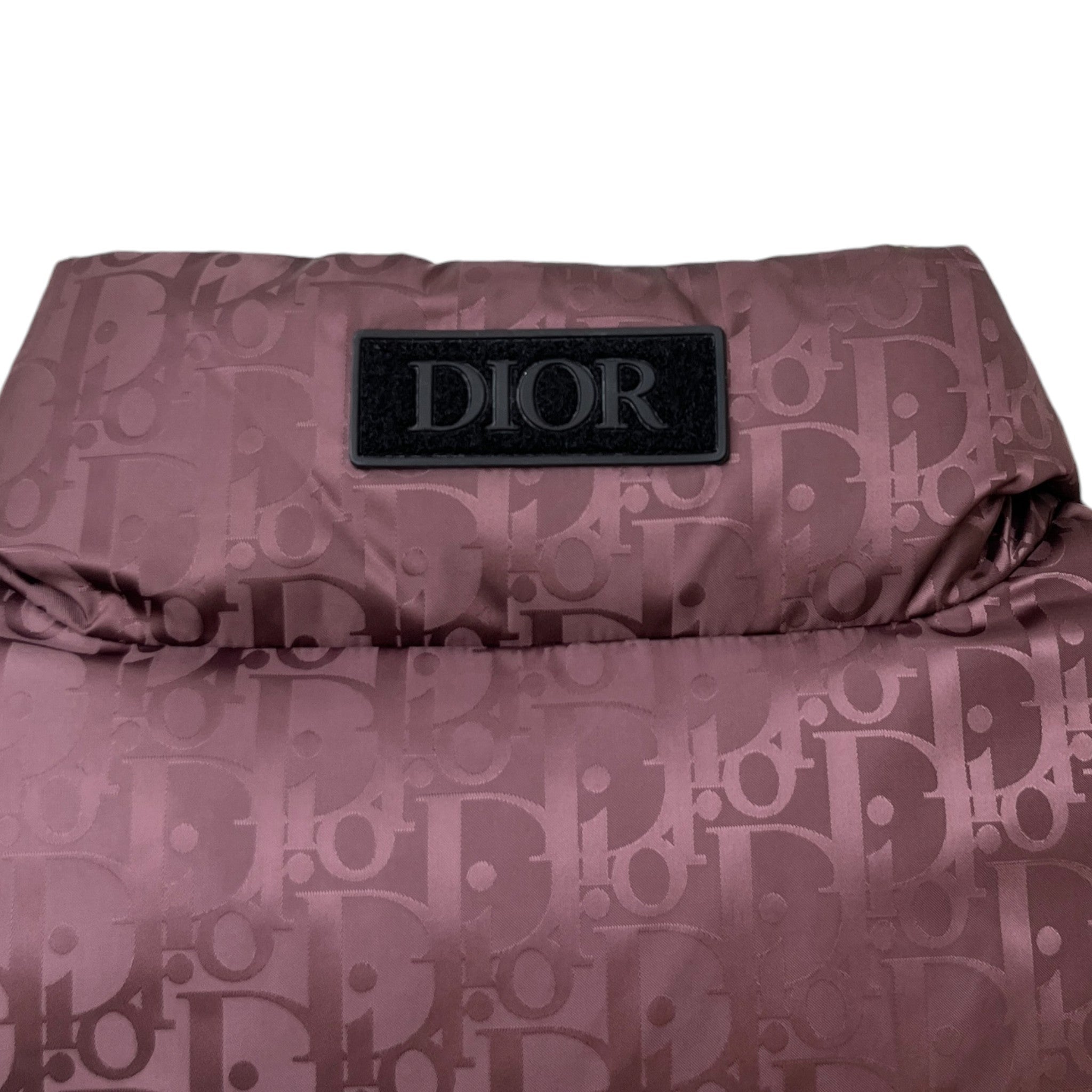 Men's Oblique Gilet Burgundy Size IT 50 / L