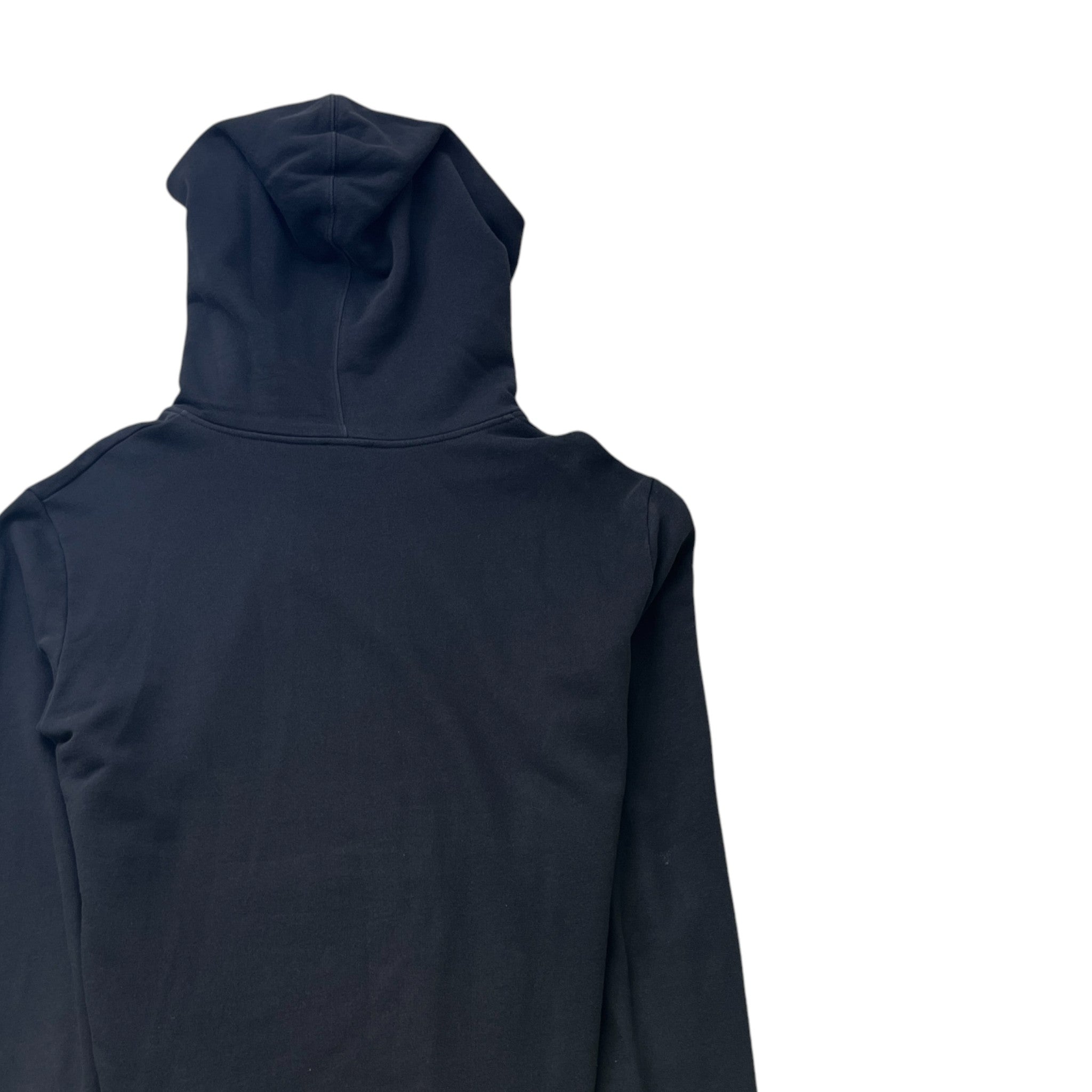 Men's Distressed Hoodie Black Size L