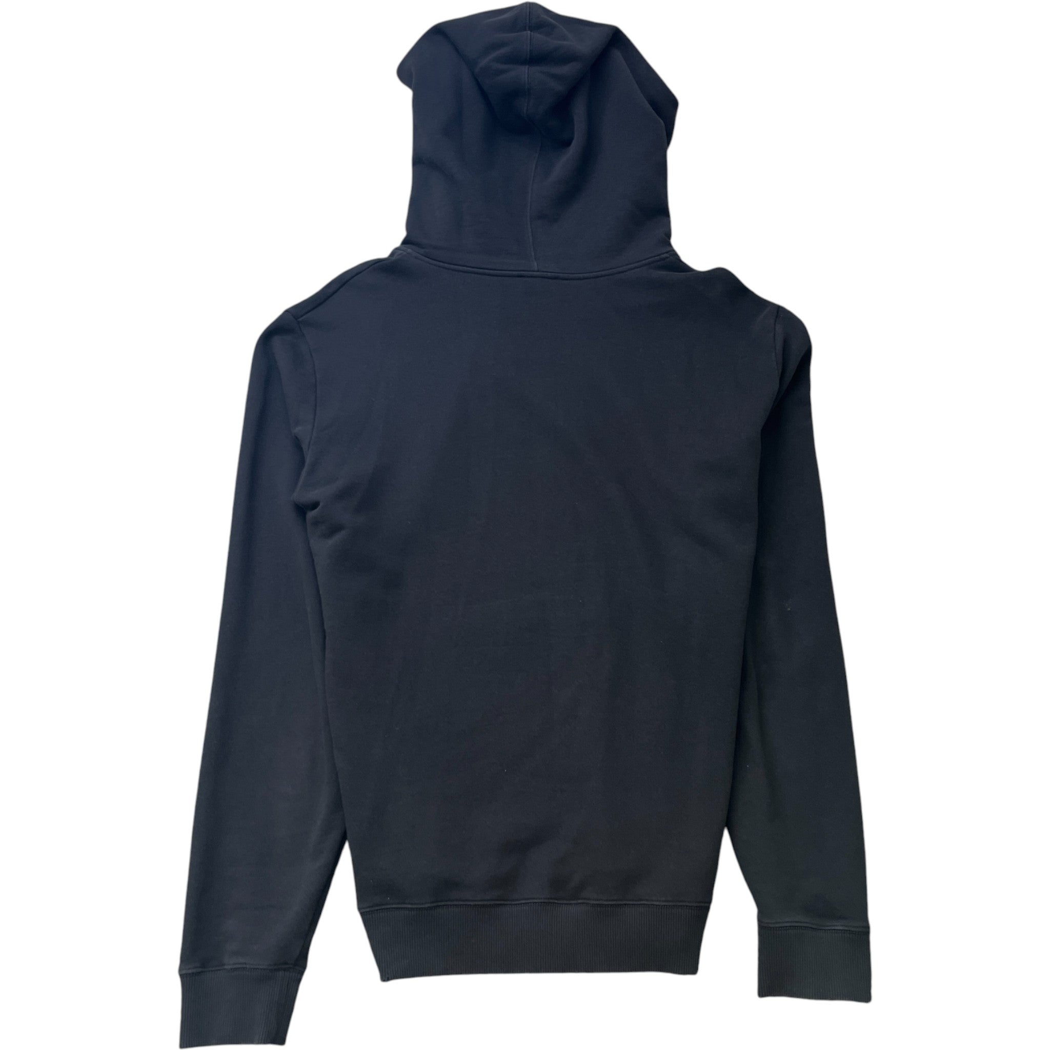 Men's Distressed Hoodie Black Size L