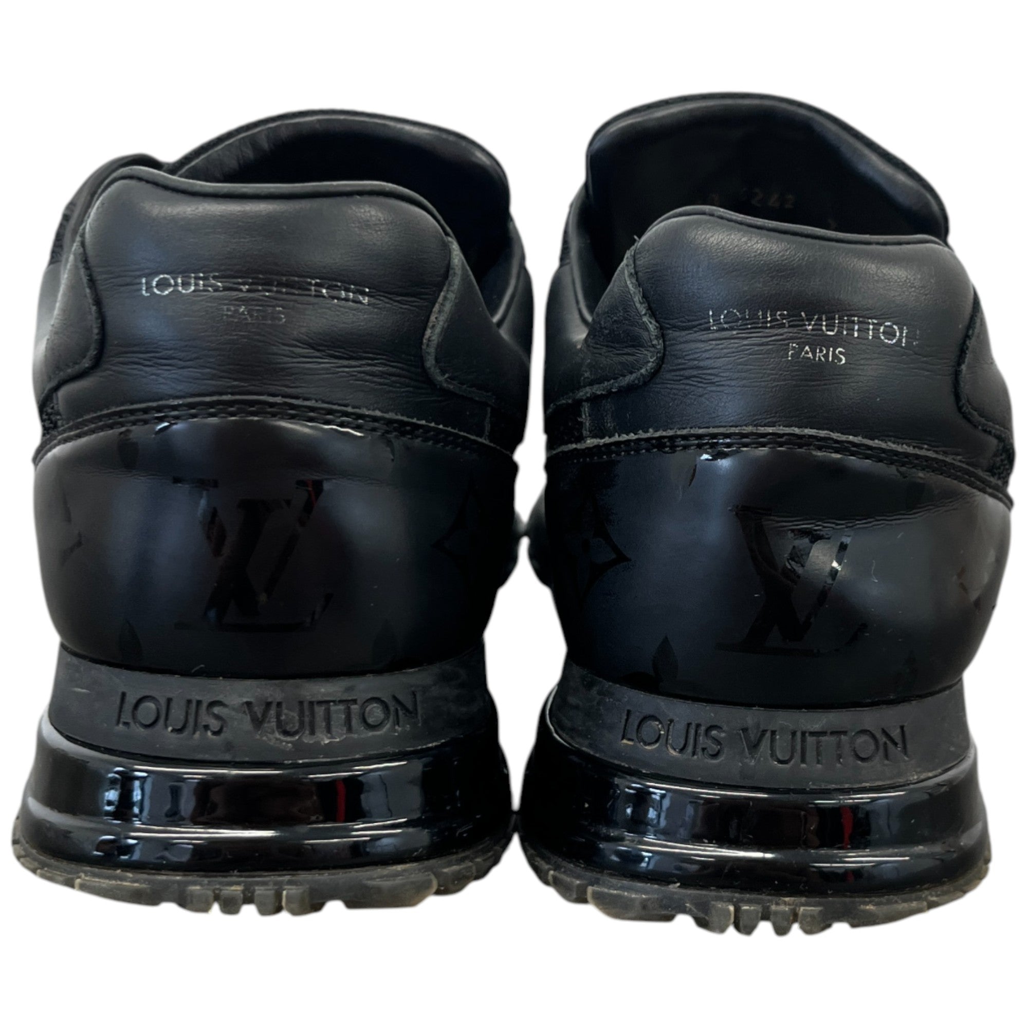 Men's Monogram Run Away Low Trainers Black Size EU 41 / UK 7