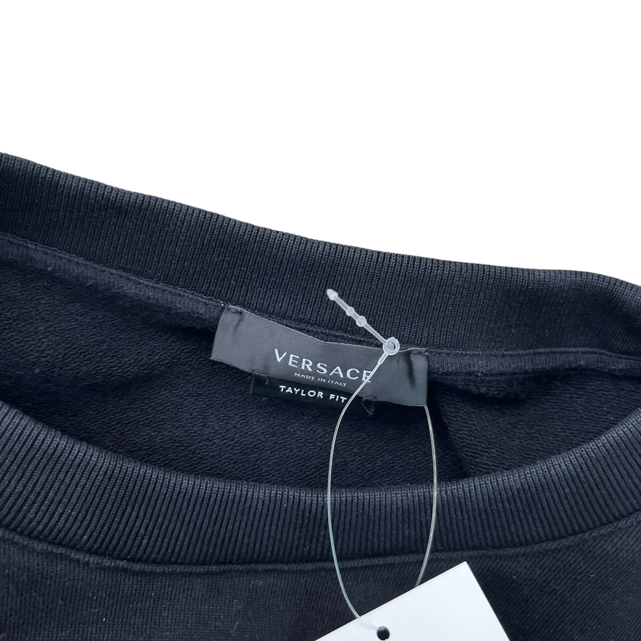 Men's Medusa Logo Sweatshirt Black Size M