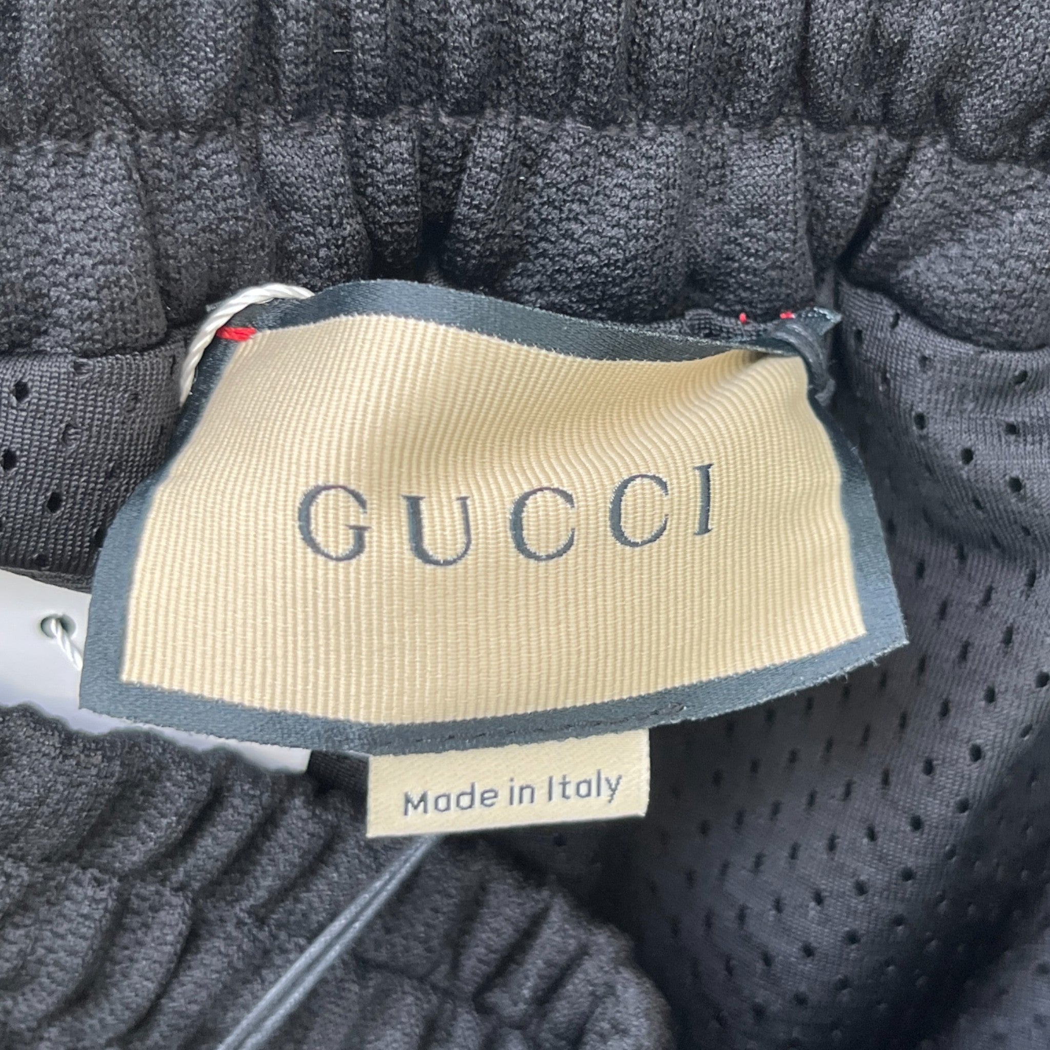 Men's Gg Jacquard Jersey Bermuda Shorts Black Size XS