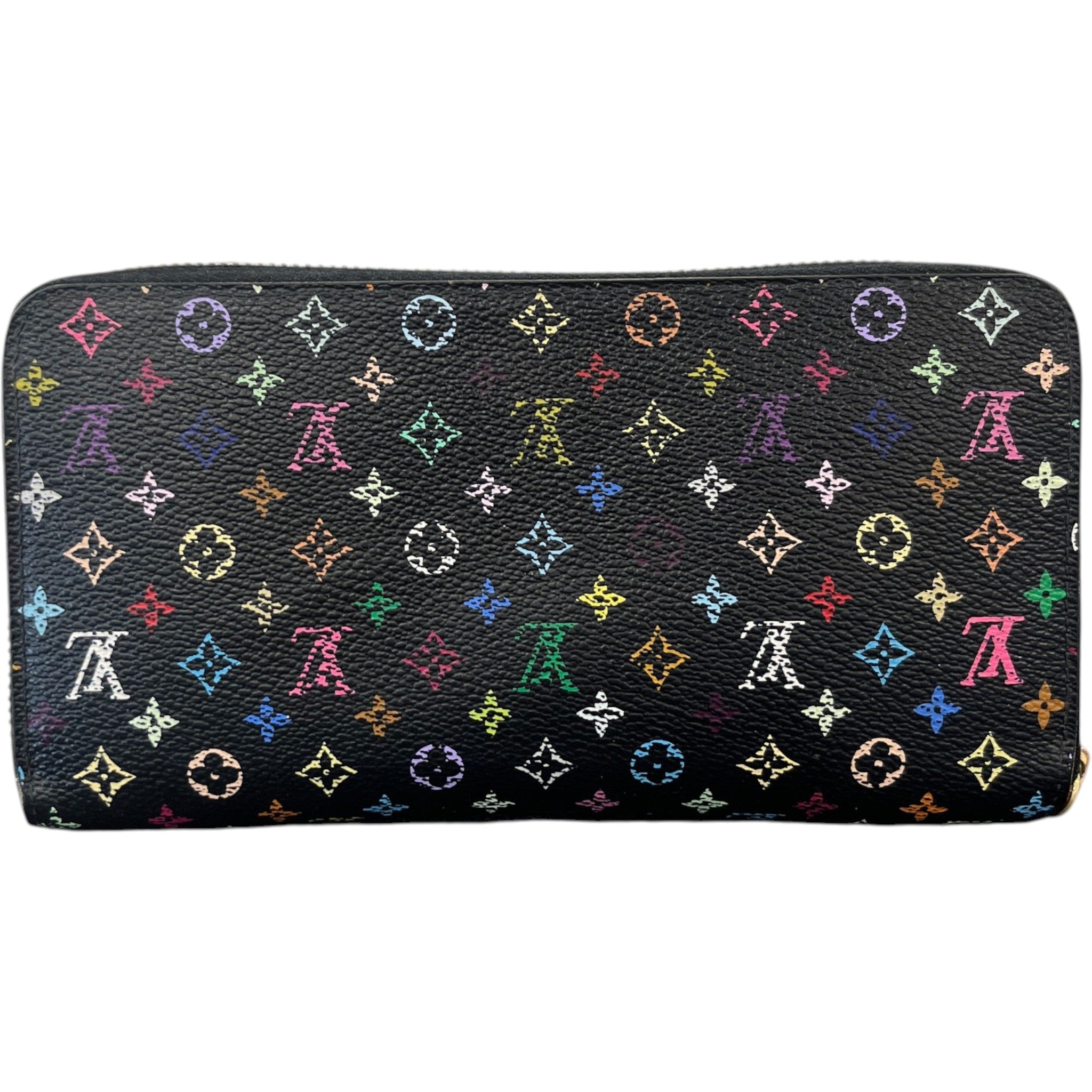 Women's Monogram Murakami Zippy Purse Black