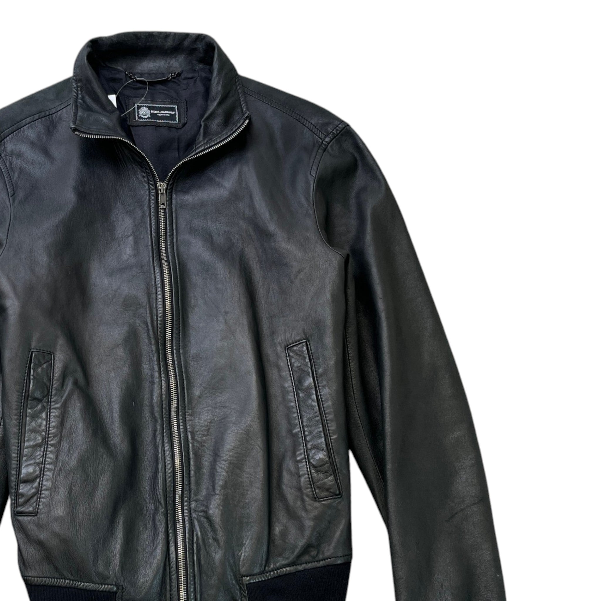 Men's Plaque Logo Jacket Black Size IT 48 / M