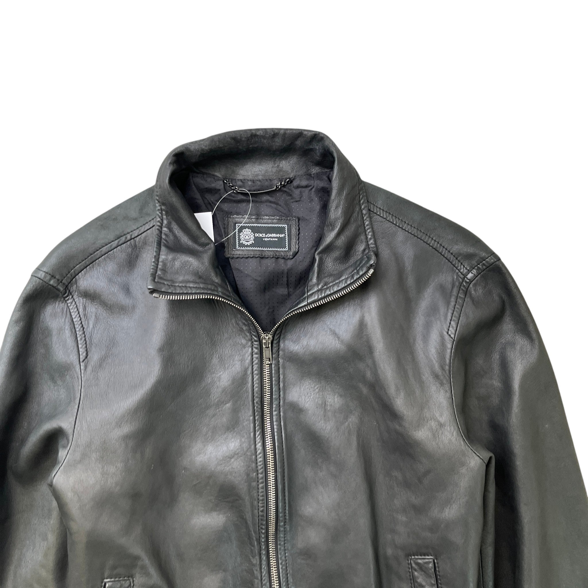 Men's Plaque Logo Jacket Black Size IT 48 / M