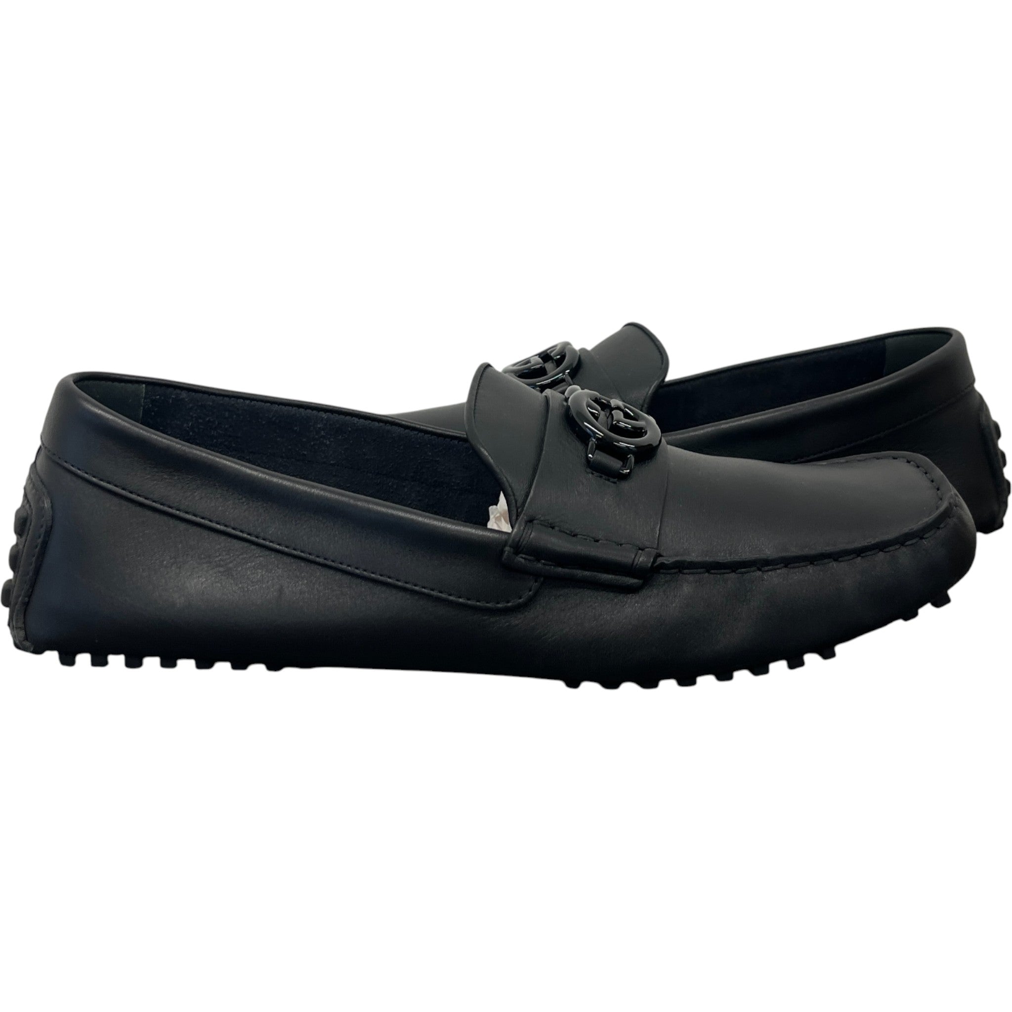 Men's Gg Driver Loafers Black Size EU 45.5 / UK 11.5