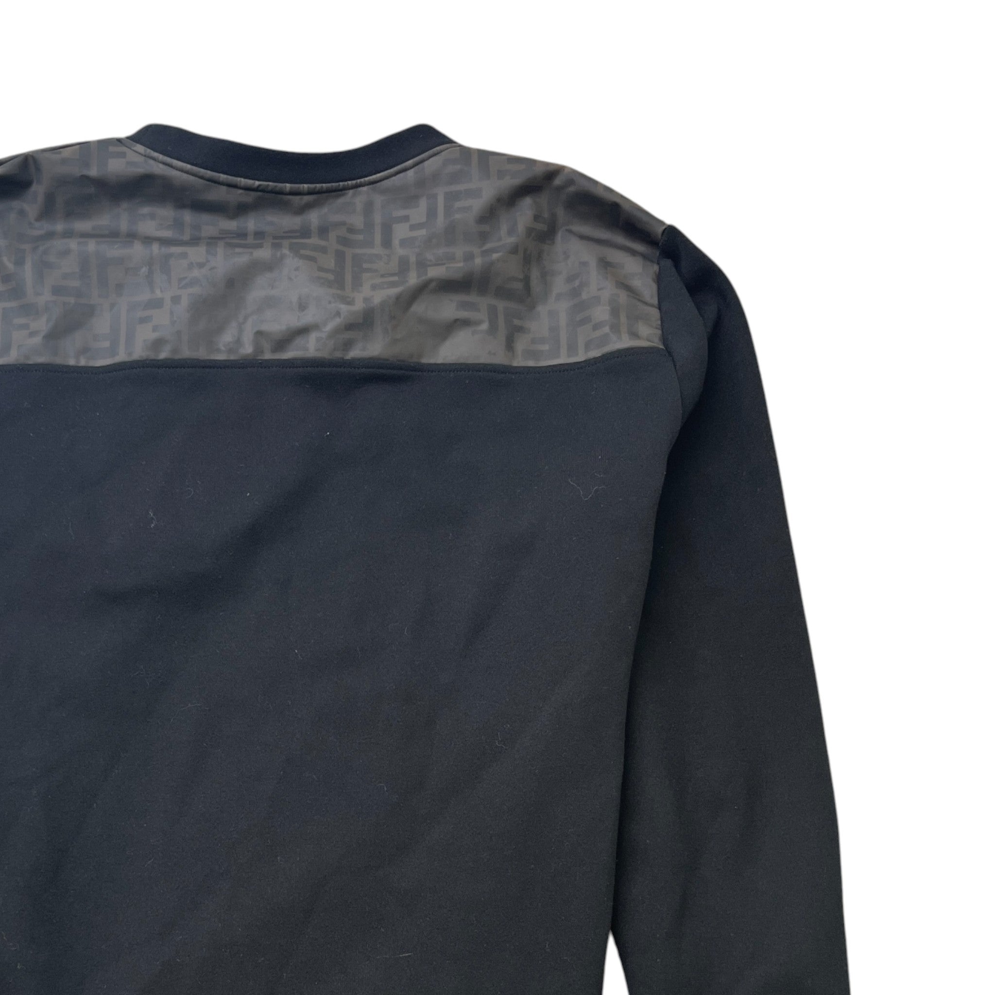 Men's Ff Zucca Sweatshirt Black Size L