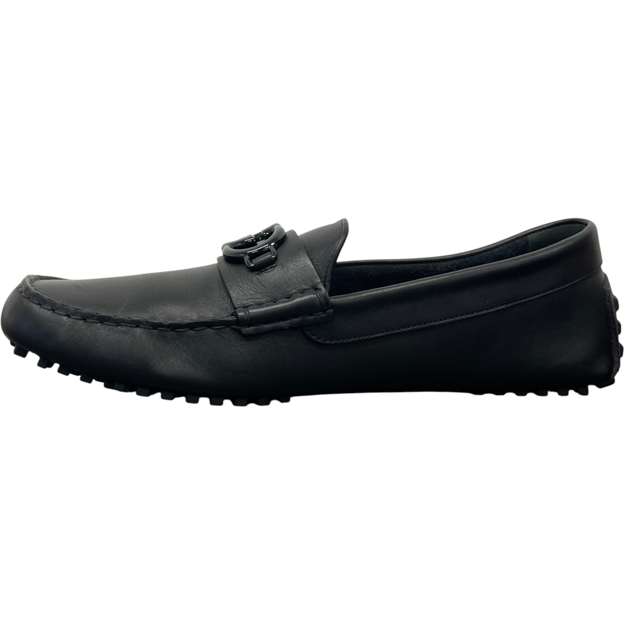 Men's Gg Driver Loafers Black Size EU 45.5 / UK 11.5