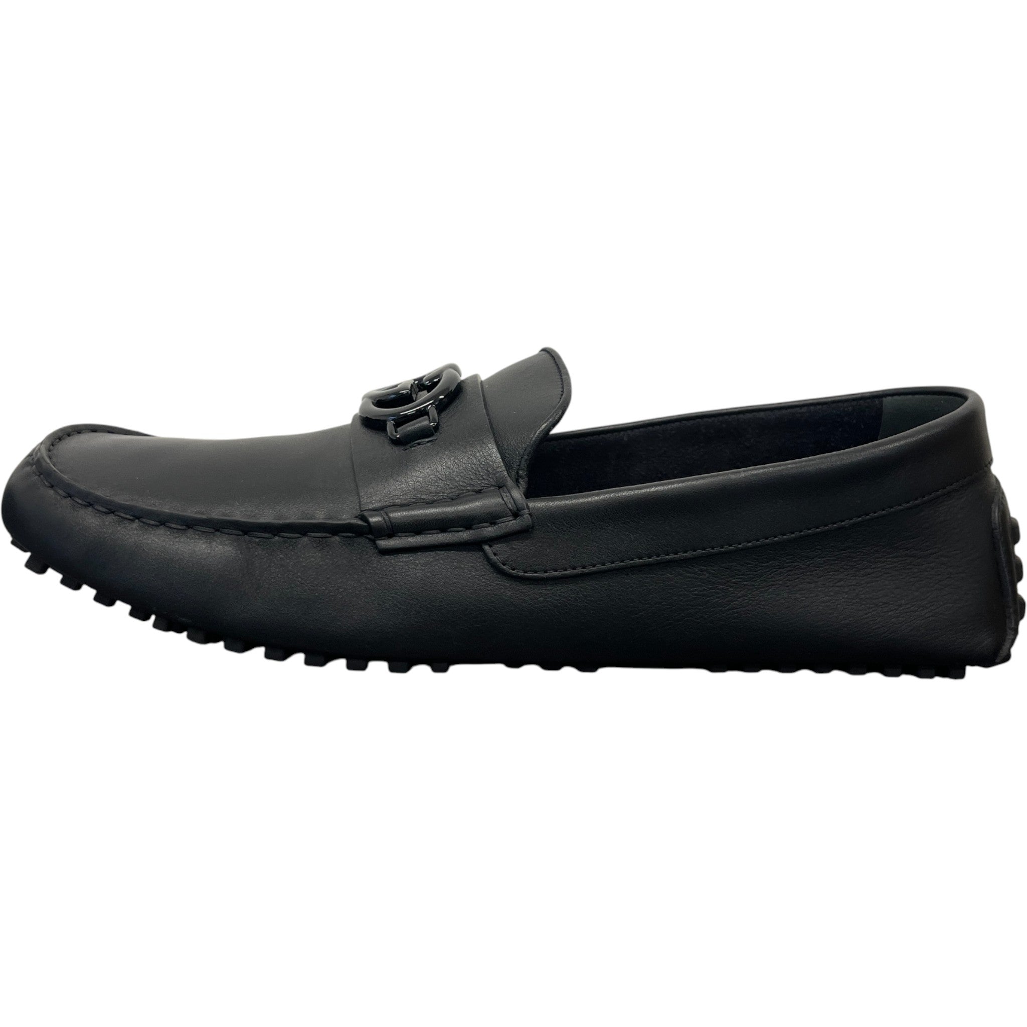 Men's Gg Driver Loafers Black Size EU 45.5 / UK 11.5
