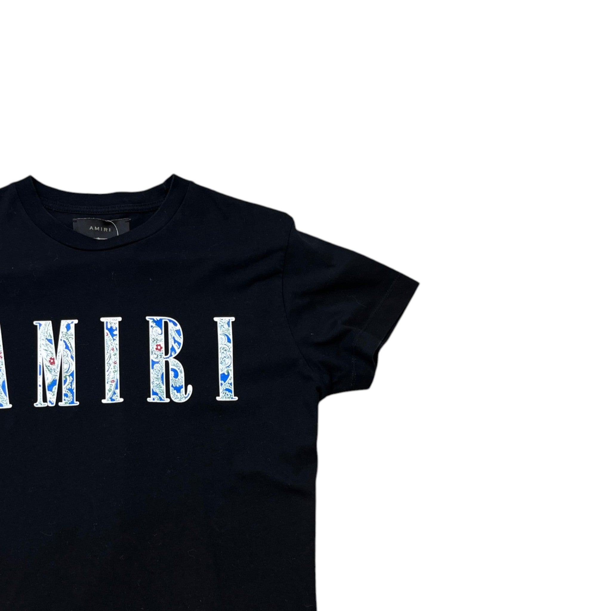 Men's Logo Print T-Shirt Black Size S