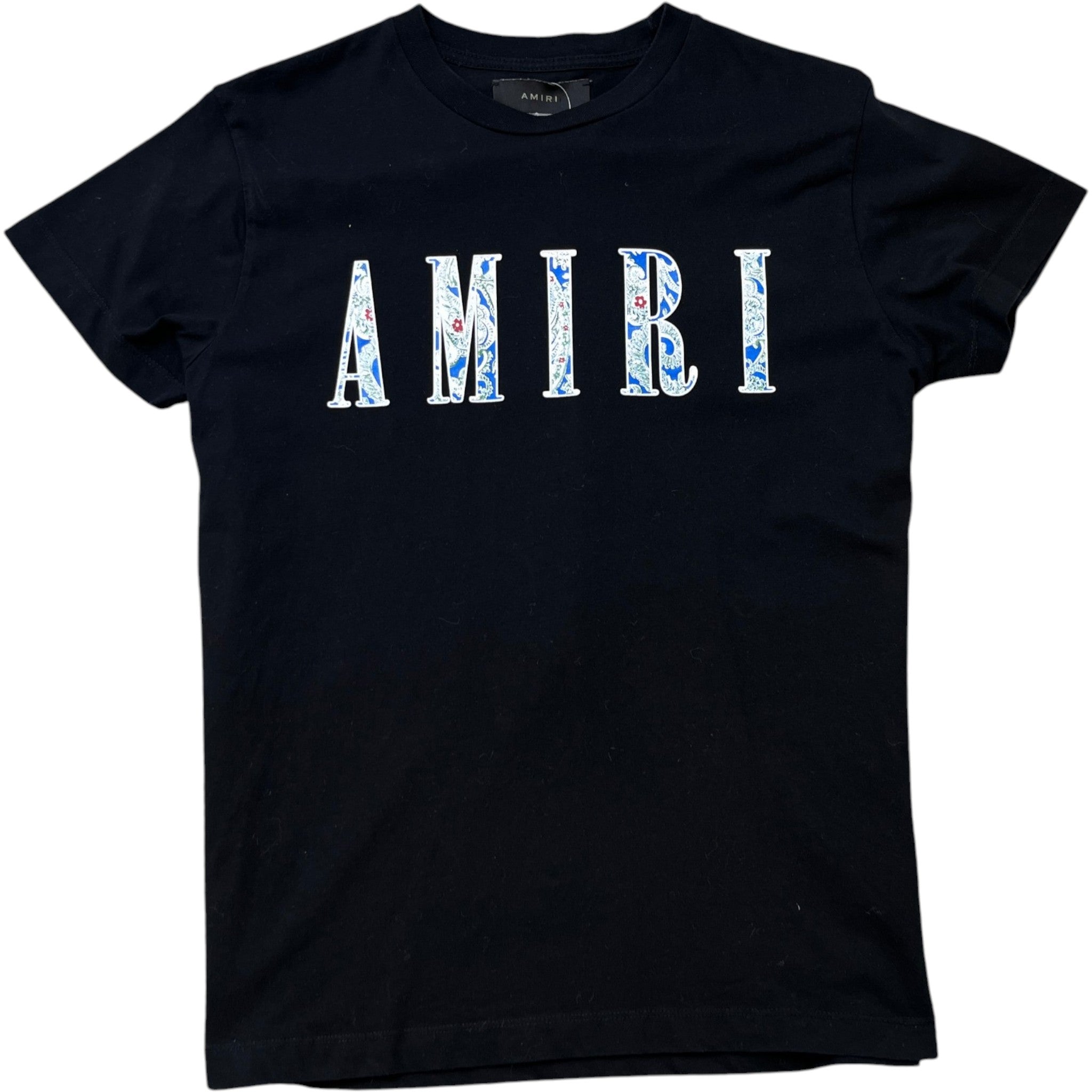 Men's Logo Print T-Shirt Black Size S