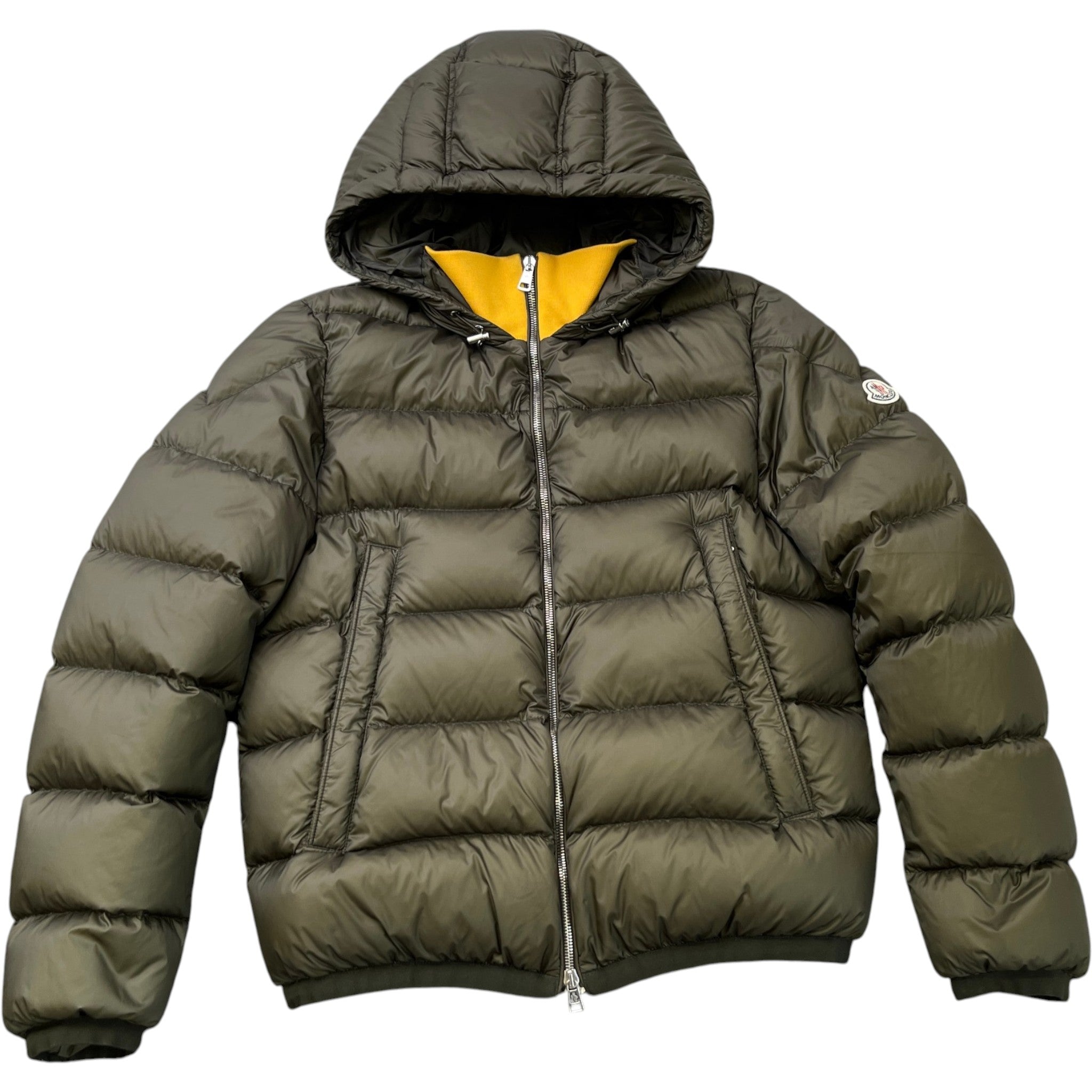 Men's Clamart Down Jacket Khaki Size 3 / L