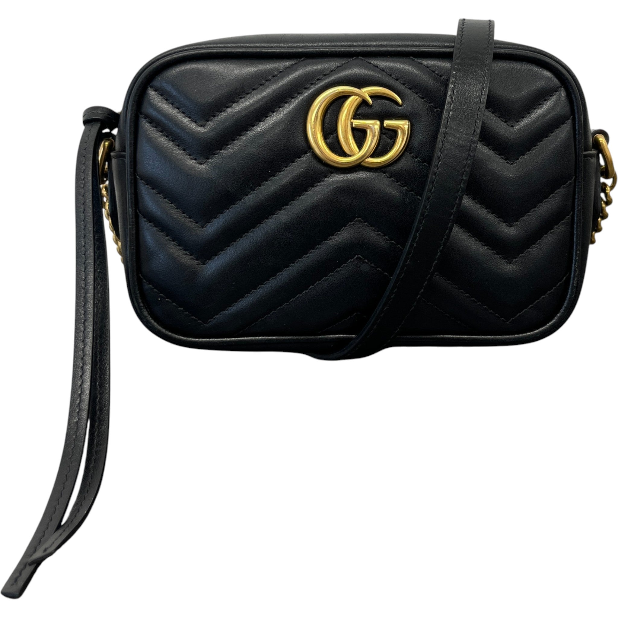 Women's Gg Marmont Camera Bag Black