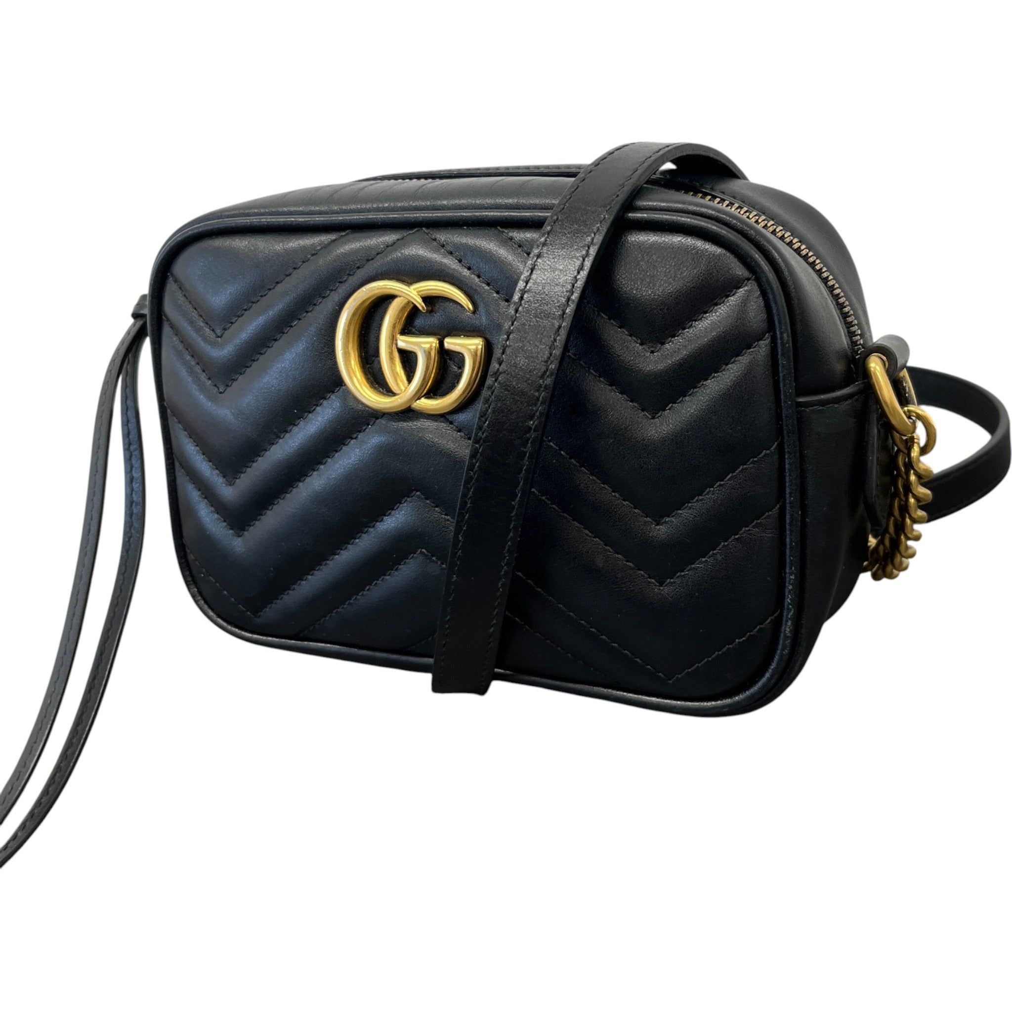 Women's Gg Marmont Camera Bag Black