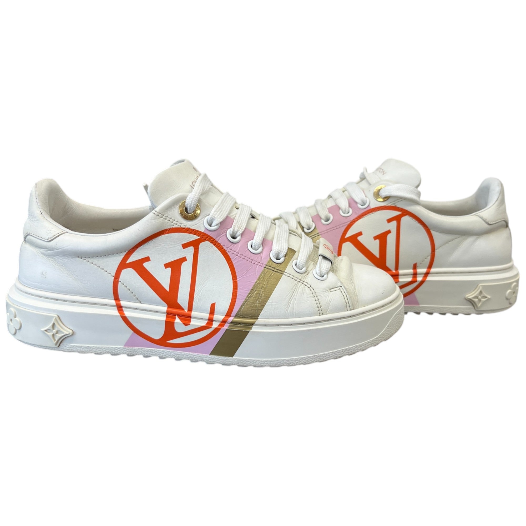 Women's Time Out Low Trainers White Size EU 36 / UK 3