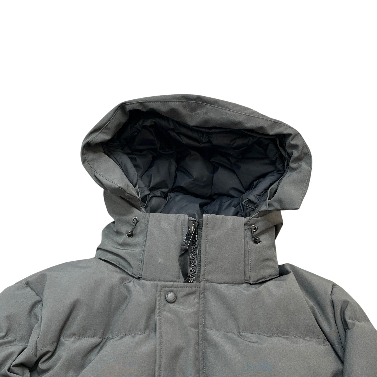 Men's Wyndham Parka Down Jacket Charcoal Size L