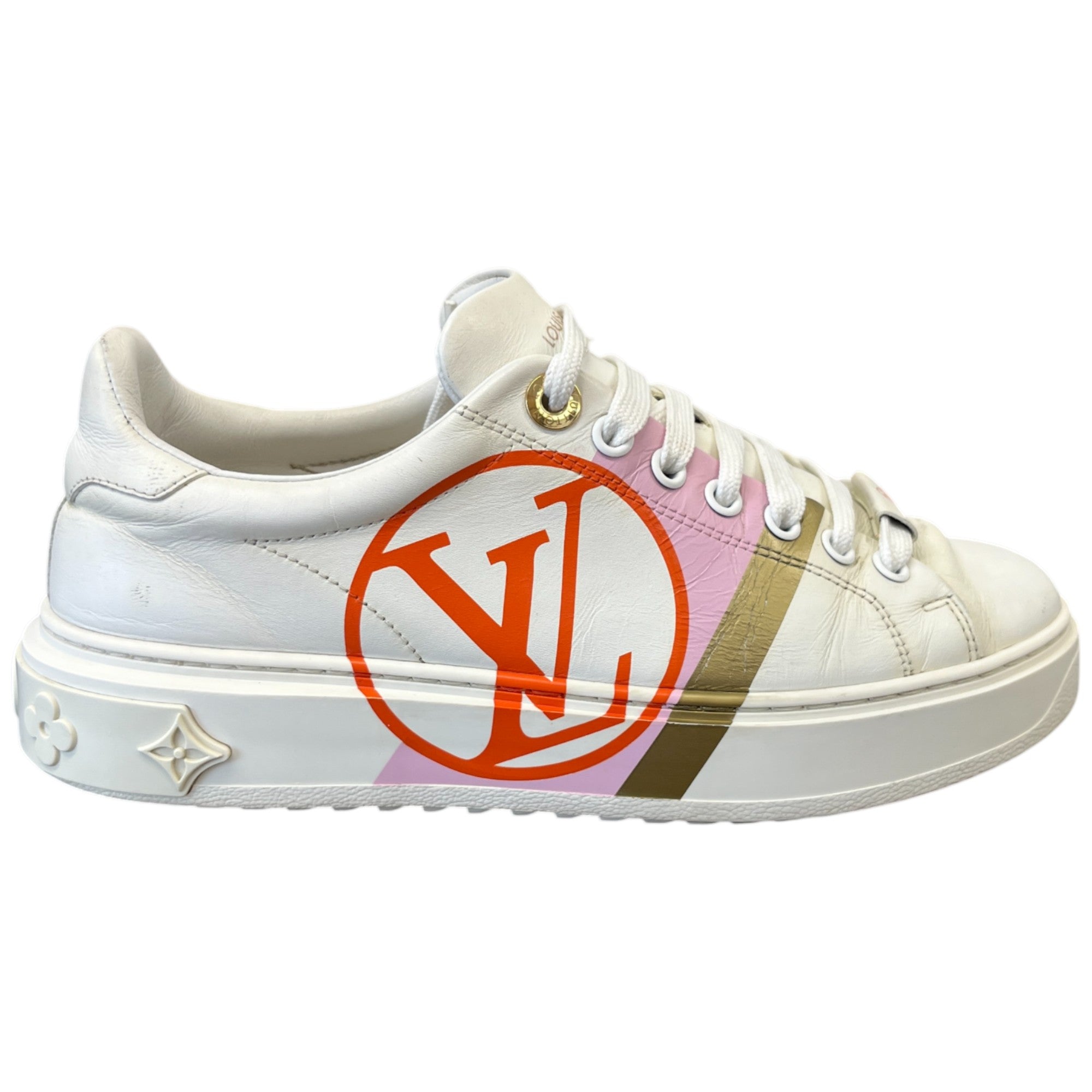 Women's Time Out Low Trainers White Size EU 36 / UK 3