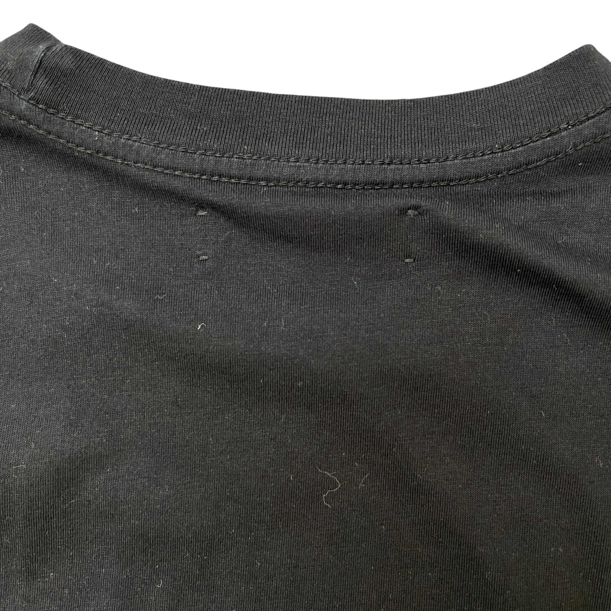 Men's Logo Print T-Shirt Black Size S