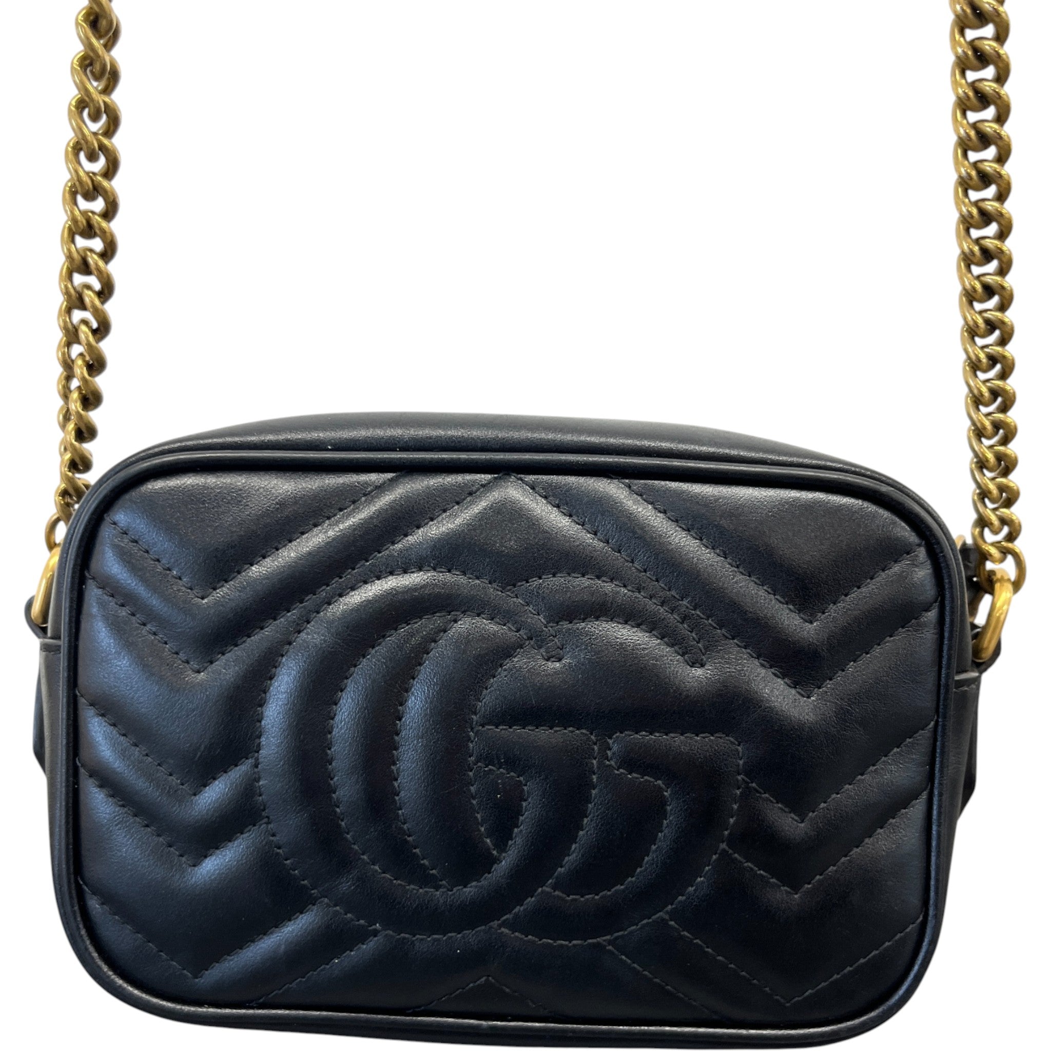 Women's Gg Marmont Camera Bag Black