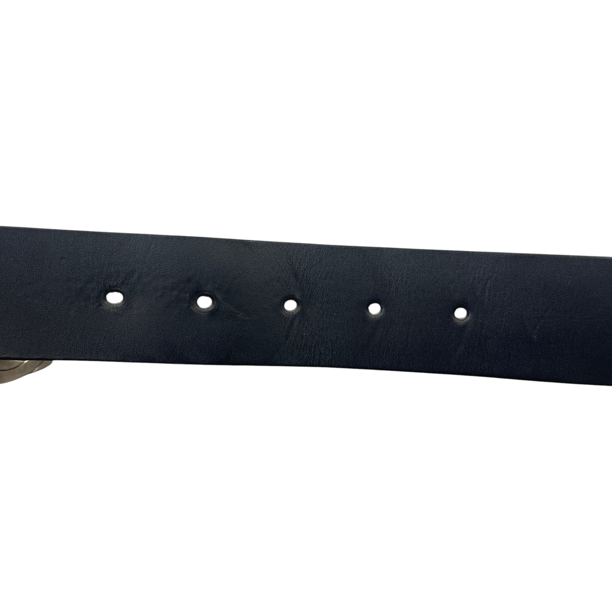 Men's Interlocking G Belt Black