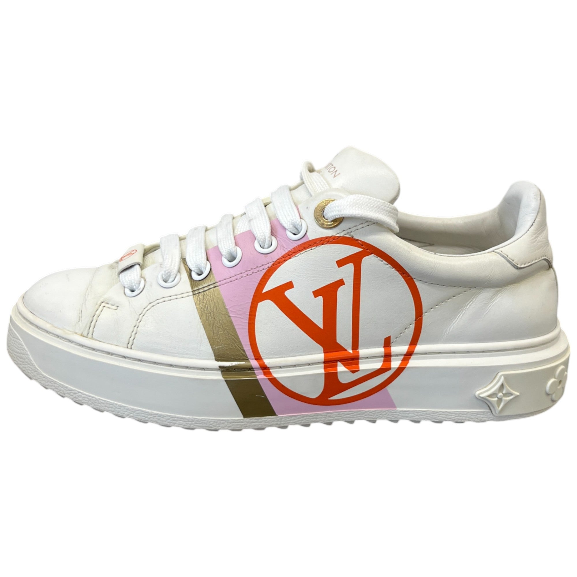 Women's Time Out Low Trainers White Size EU 36 / UK 3