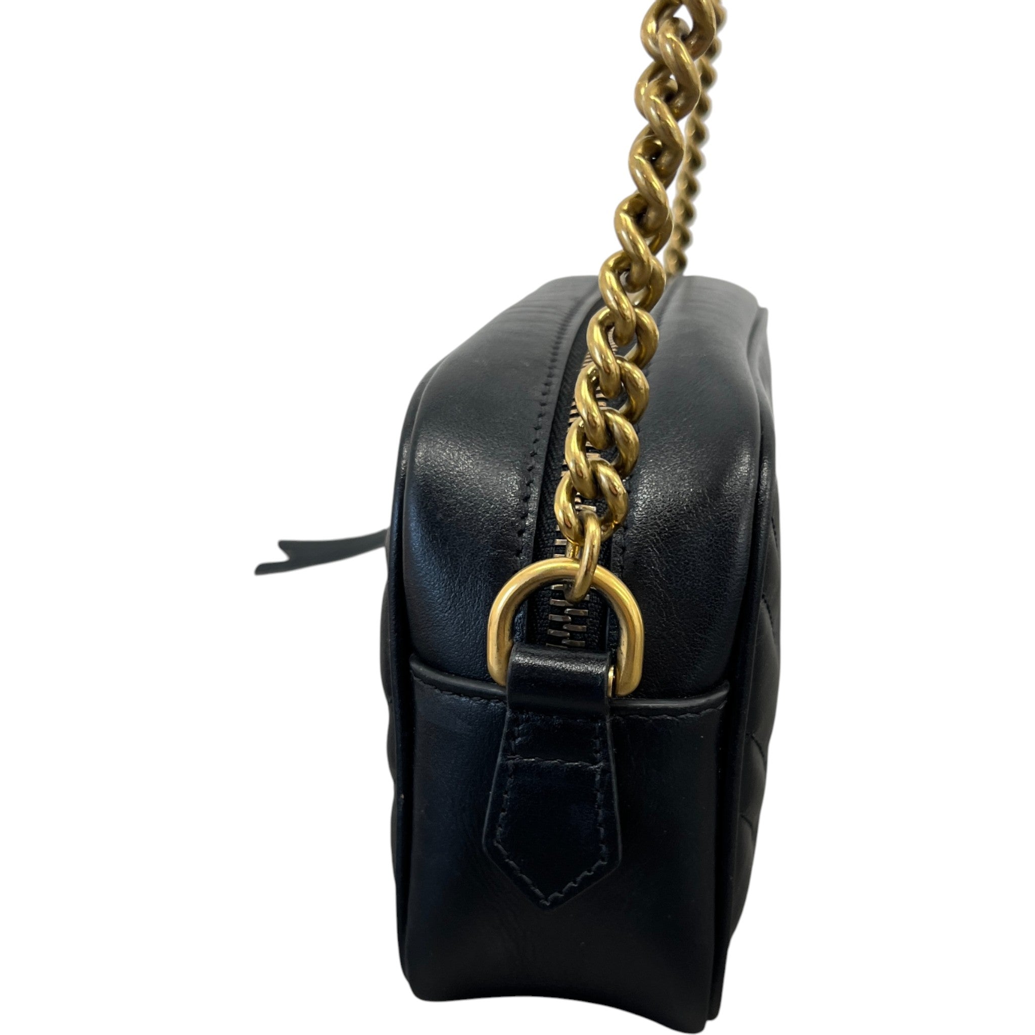 Women's Gg Marmont Camera Bag Black