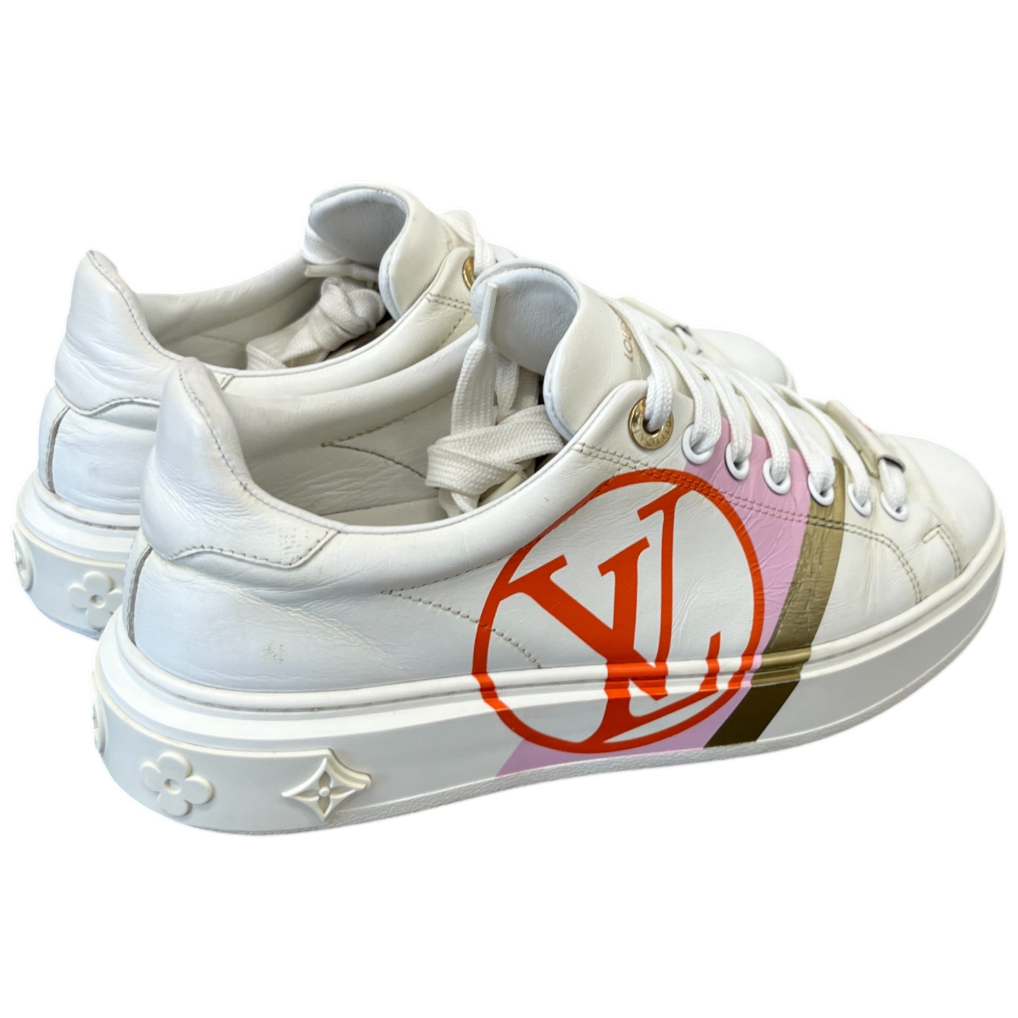 Women's Time Out Low Trainers White Size EU 36 / UK 3