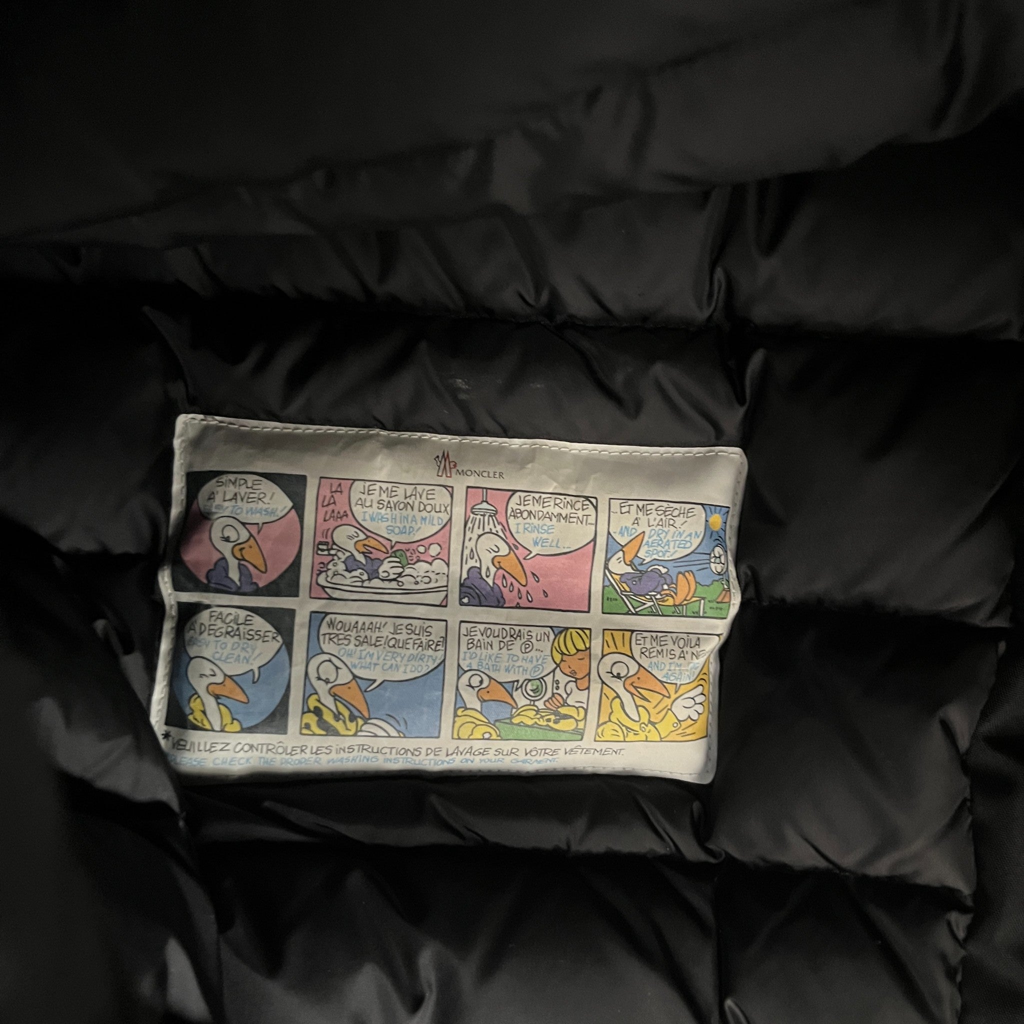 Men's Oscar Down Jacket Black Size 4 / XL