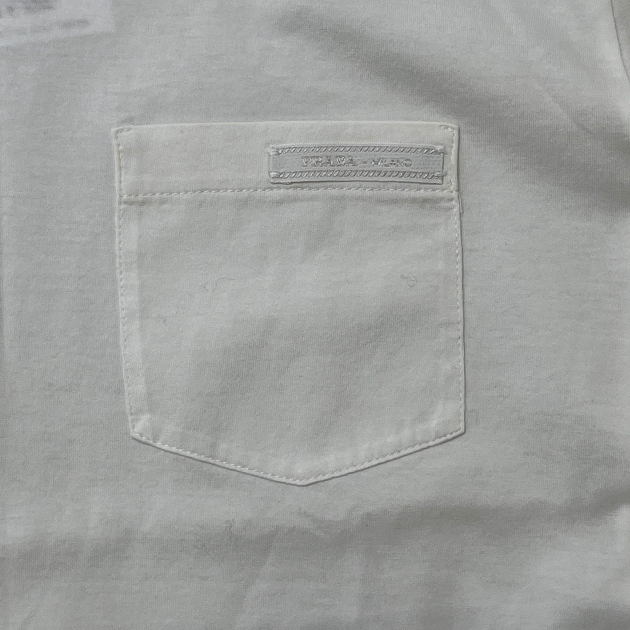 Men's Pocket Logo T-Shirt White Size M