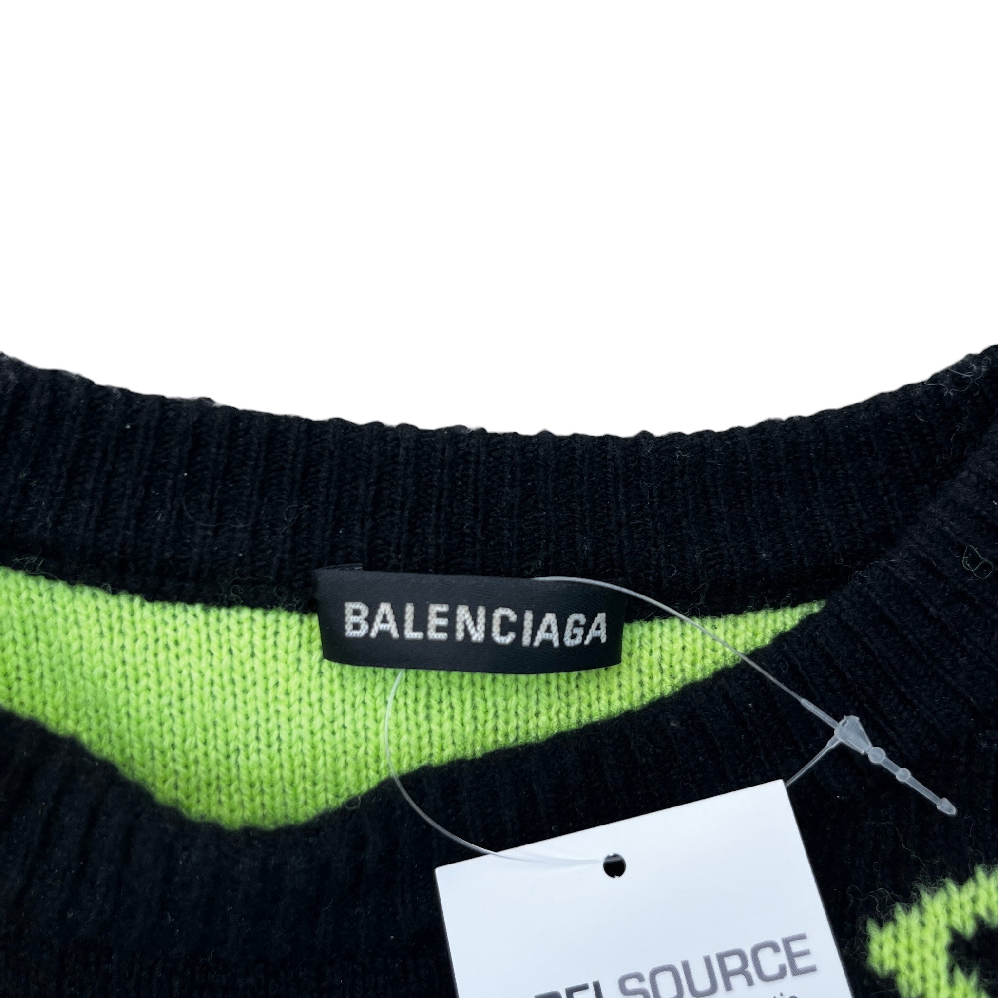 Men's Monogram Logo Jumper Black Size L