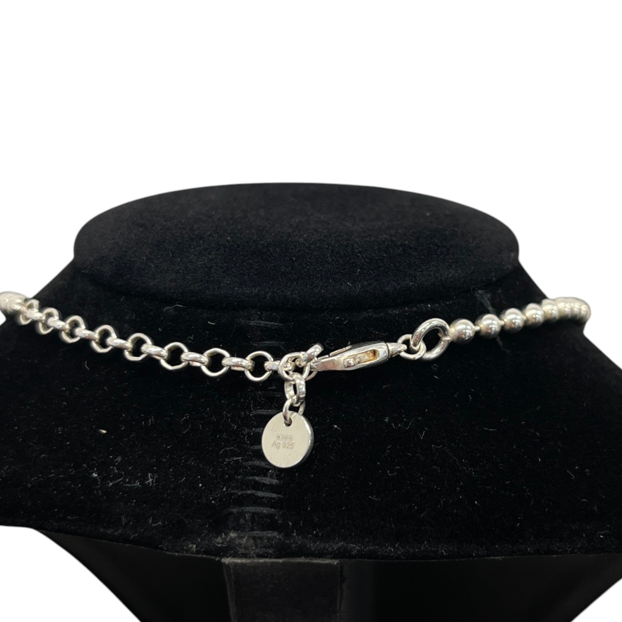 Women's Interlocking G Necklace White