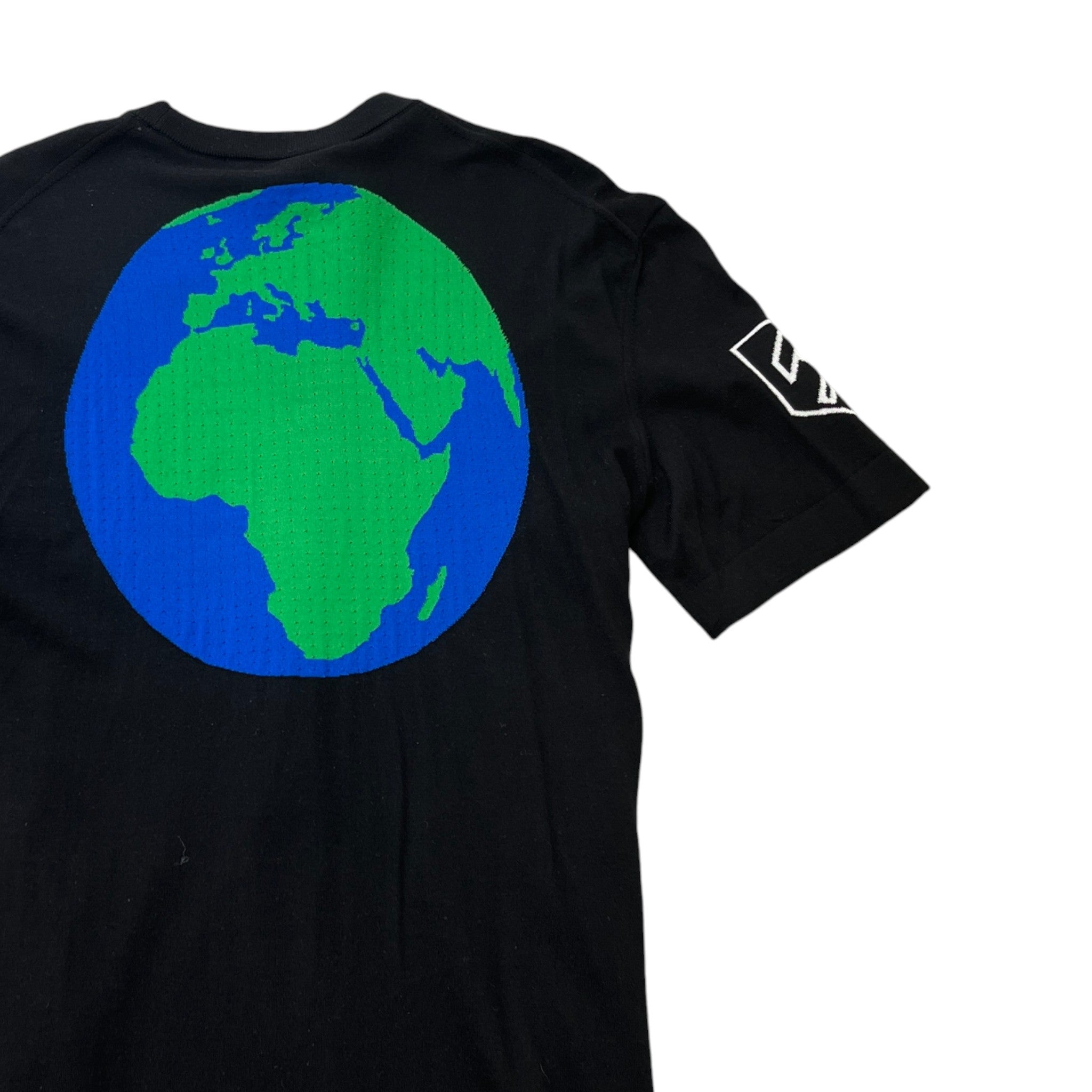 Men's Barcode Logo T-Shirt Black Size M