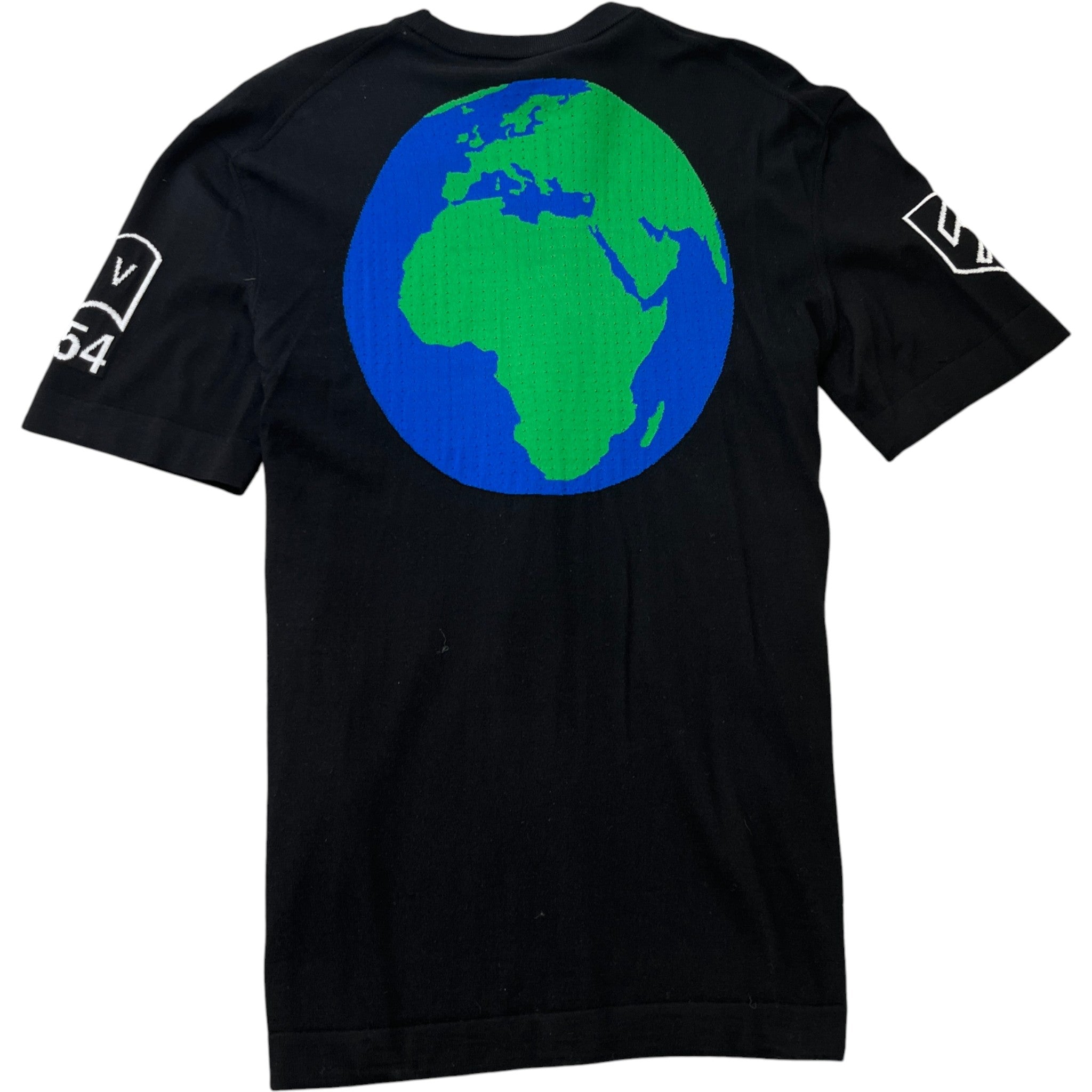 Men's Barcode Logo T-Shirt Black Size M