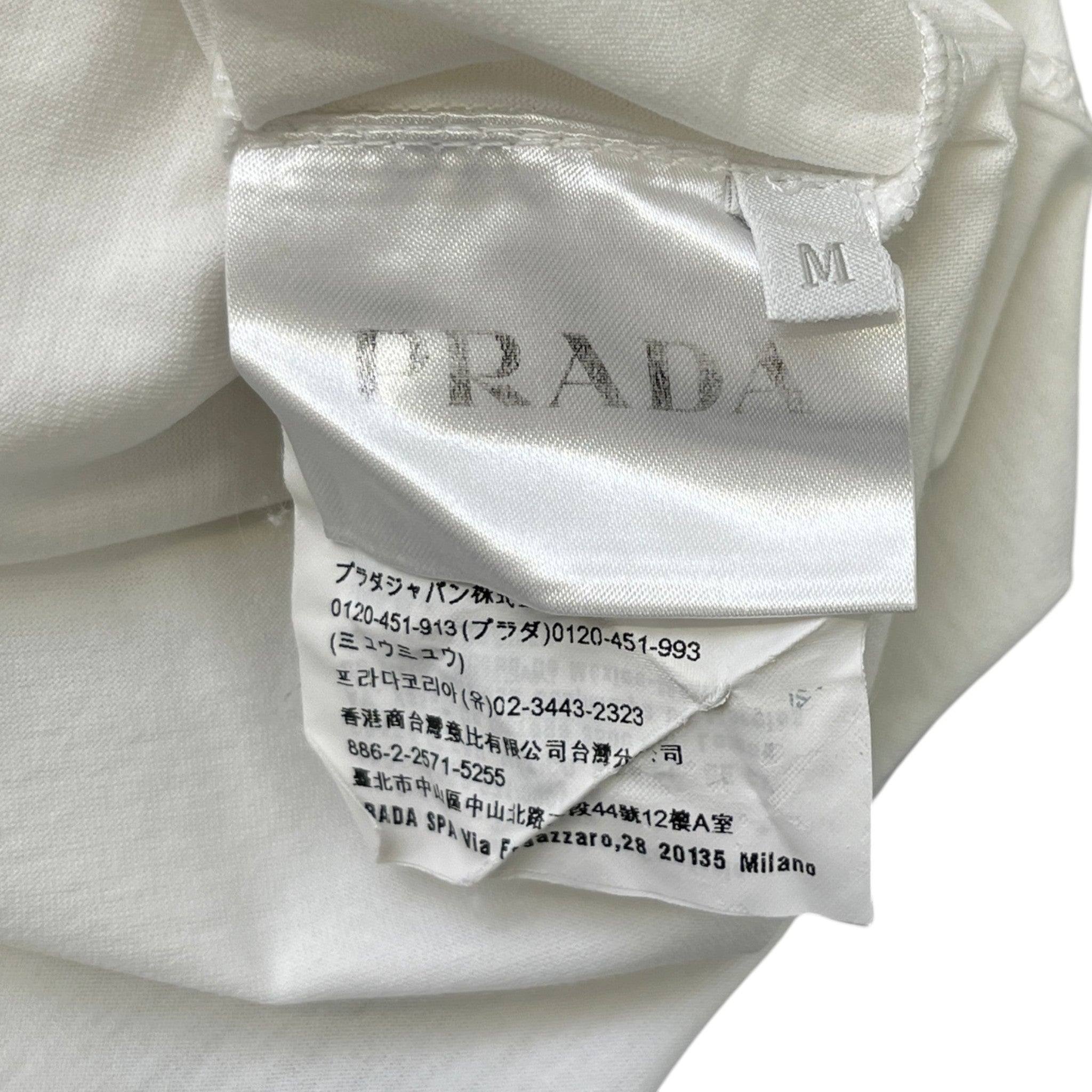 Men's Pocket Logo T-Shirt White Size M