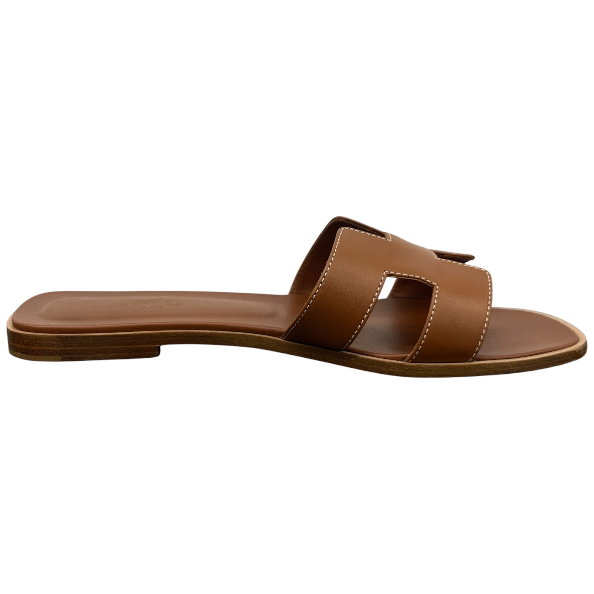 Women's Oran Gold Slides Tan Size EU 40 / UK 7
