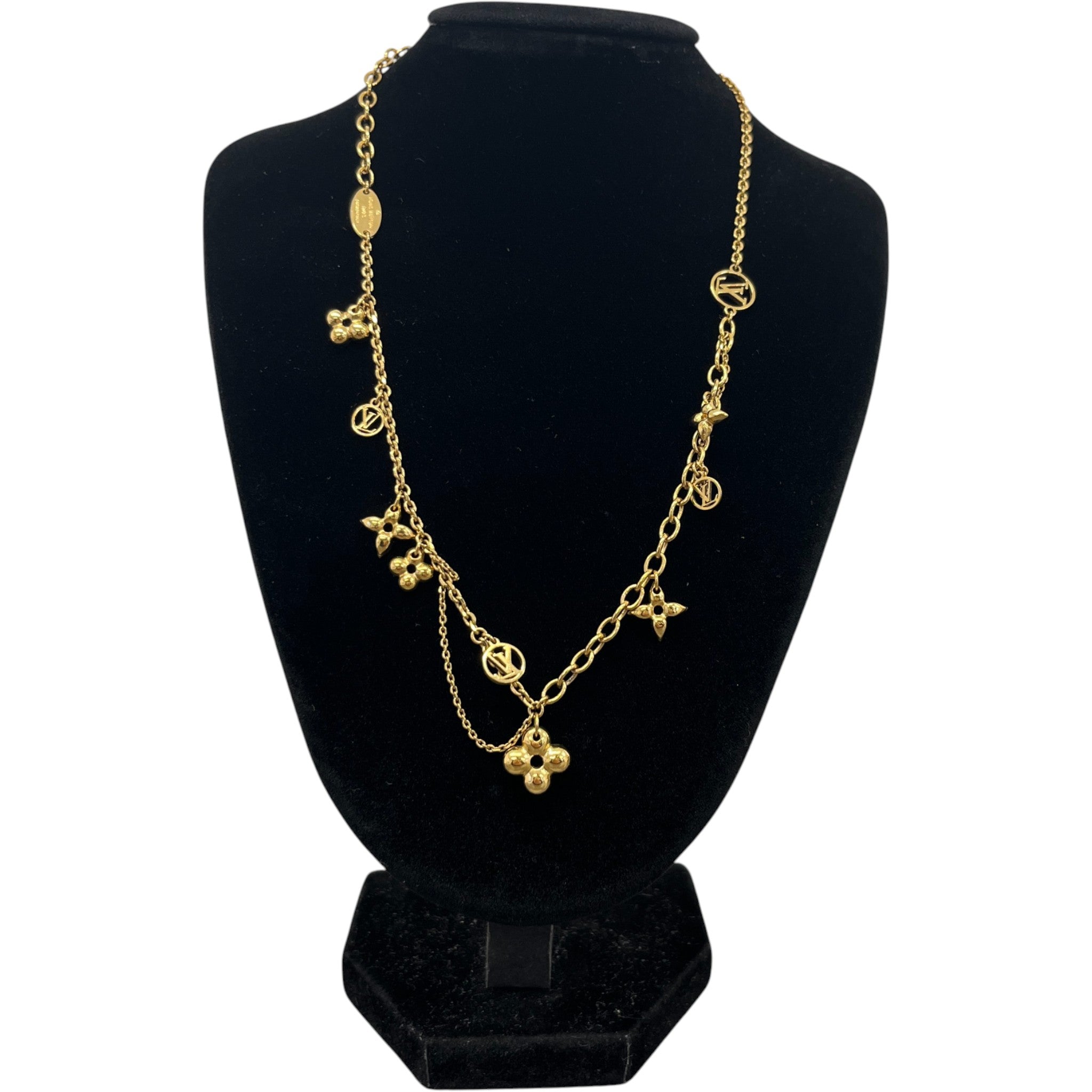 Women's Blooming Supple Necklace Gold