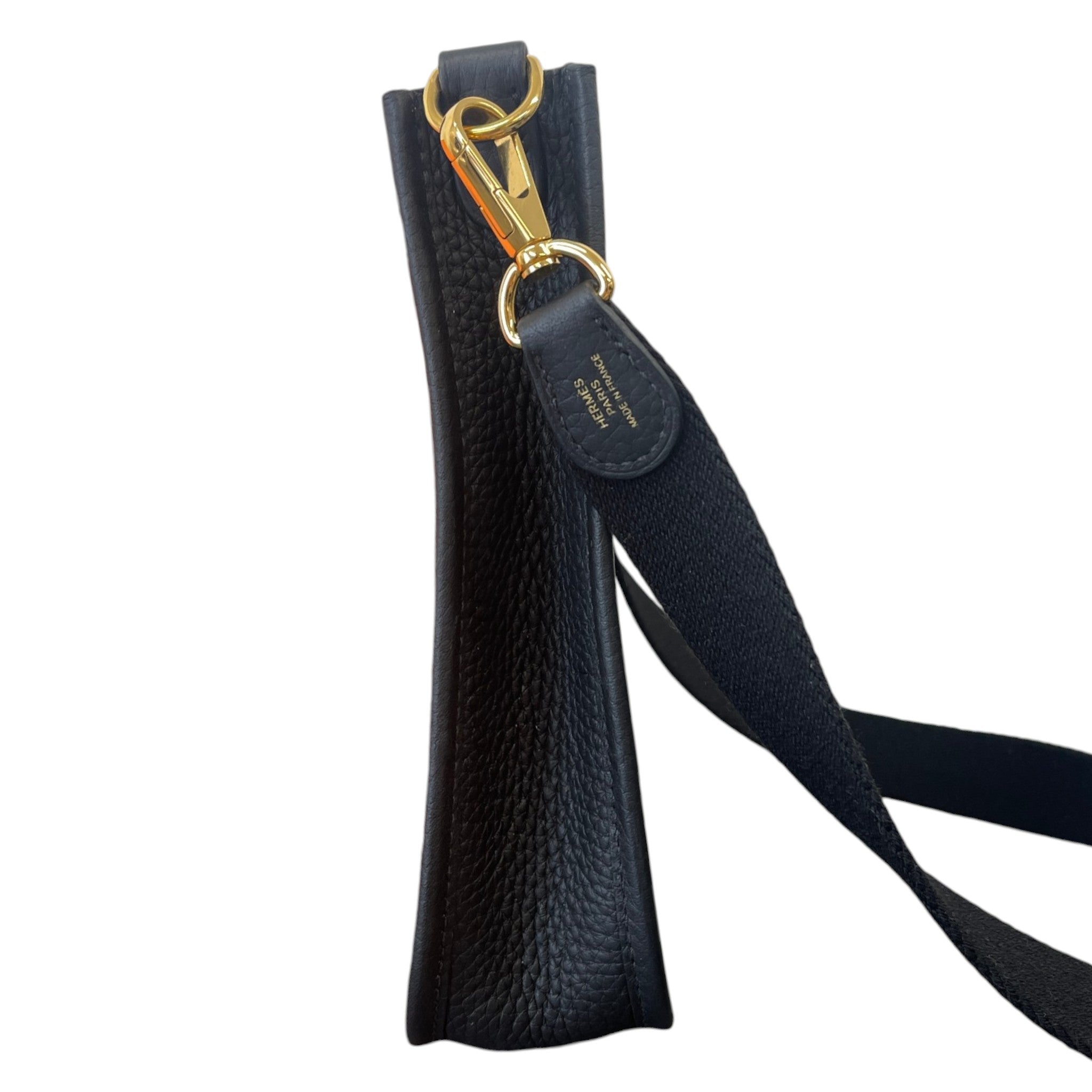 Women's Mini Evelyne 16 Clemence Leather Noir Bag Black