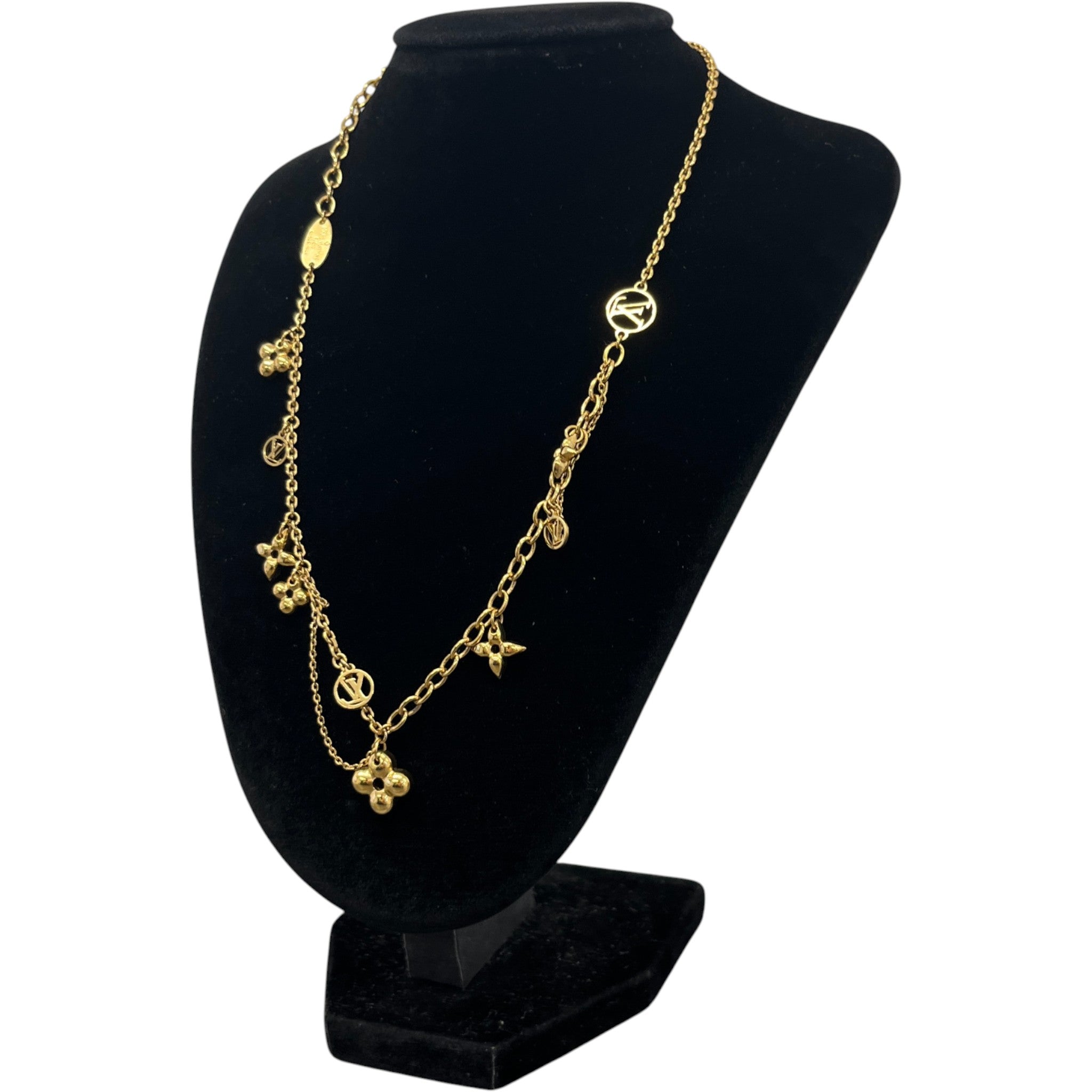 Women's Blooming Supple Necklace Gold