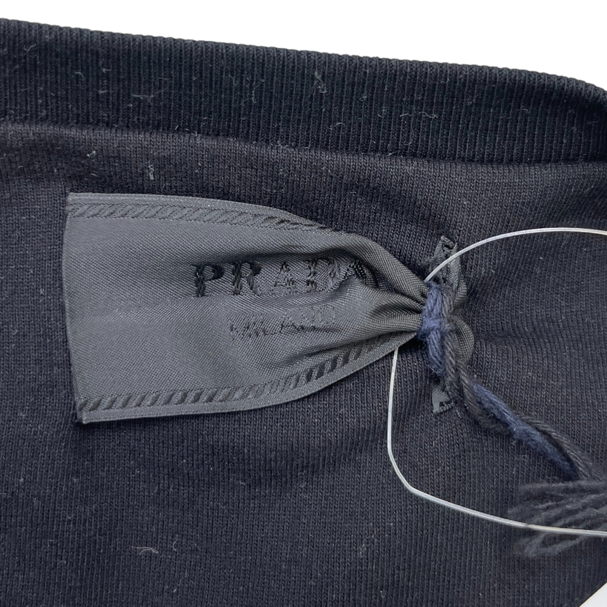 Men's Logo Print T-Shirt Black Size L