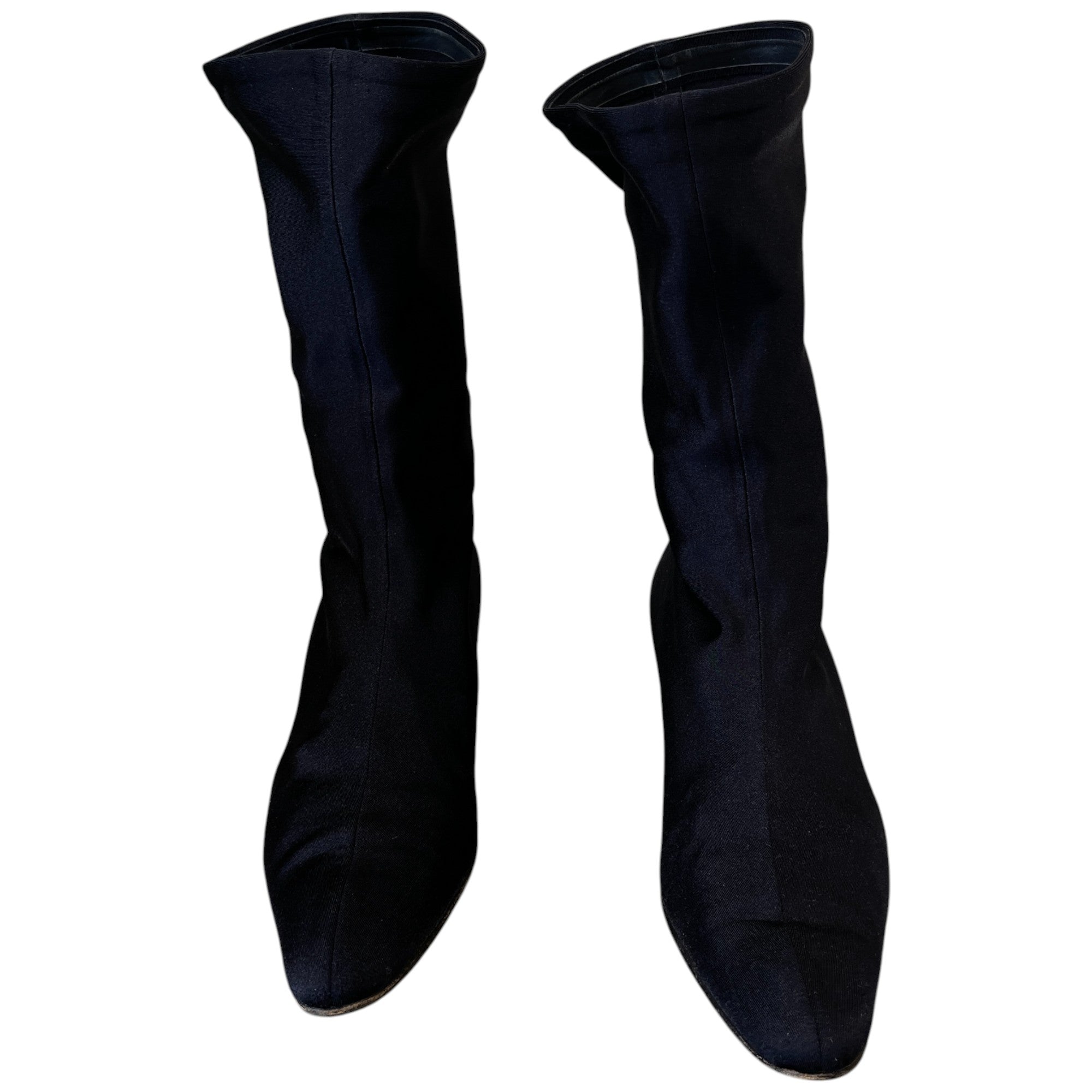 Women's Pointed Toe Kitten Heels Black Size EU 37 / UK 4