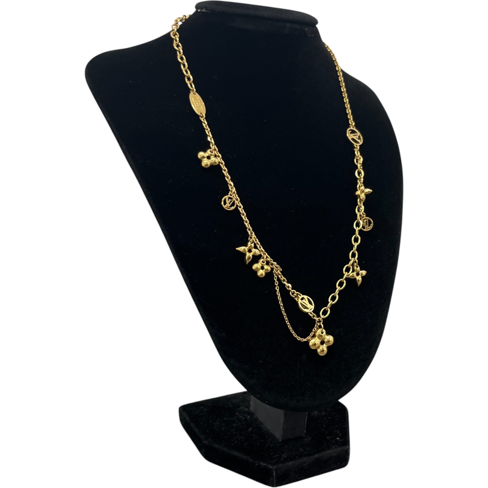 Women's Blooming Supple Necklace Gold