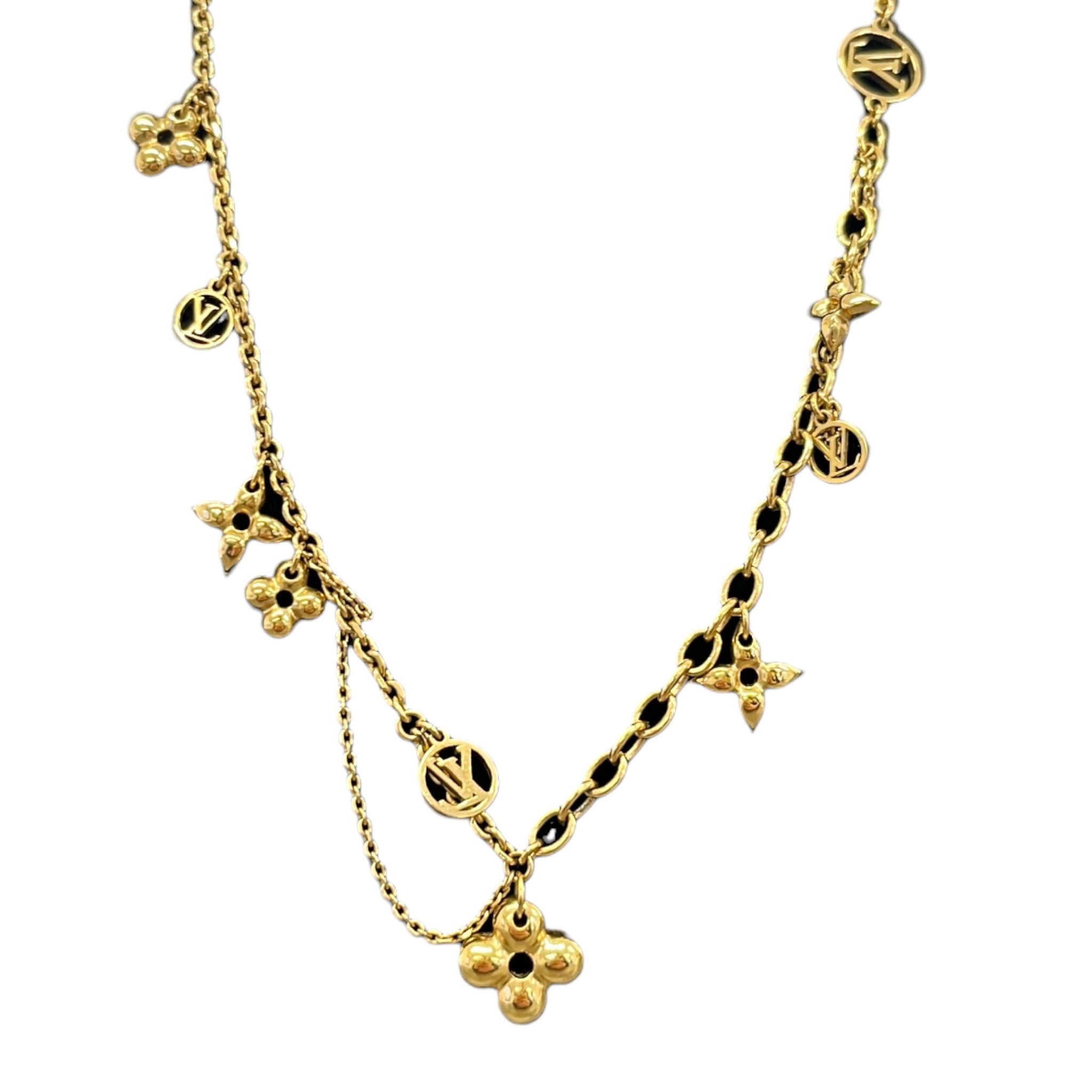 Women's Blooming Supple Necklace Gold